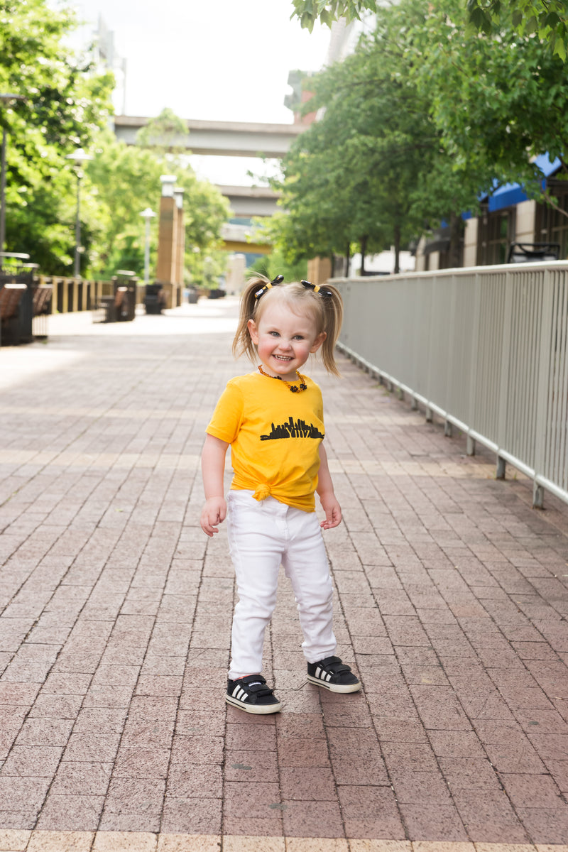 Steelers Toddler Hometown Skyline Short Sleeve T-Shirt - 2T