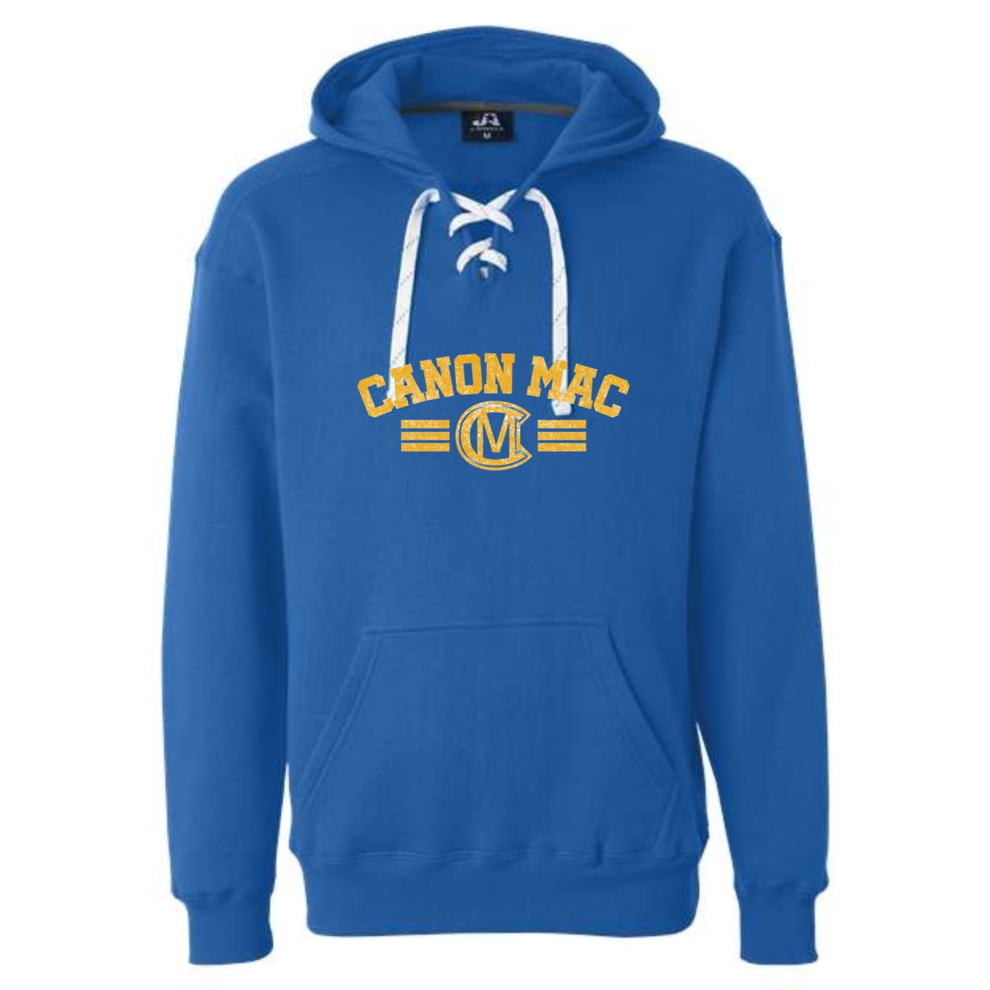 Canon Mac Bold Gold Lace Up Hoodie