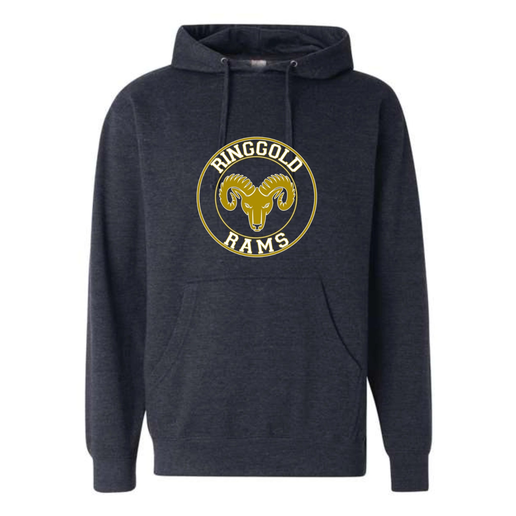 Ringgold Rams Circle Midweight Hooded Sweatshirt