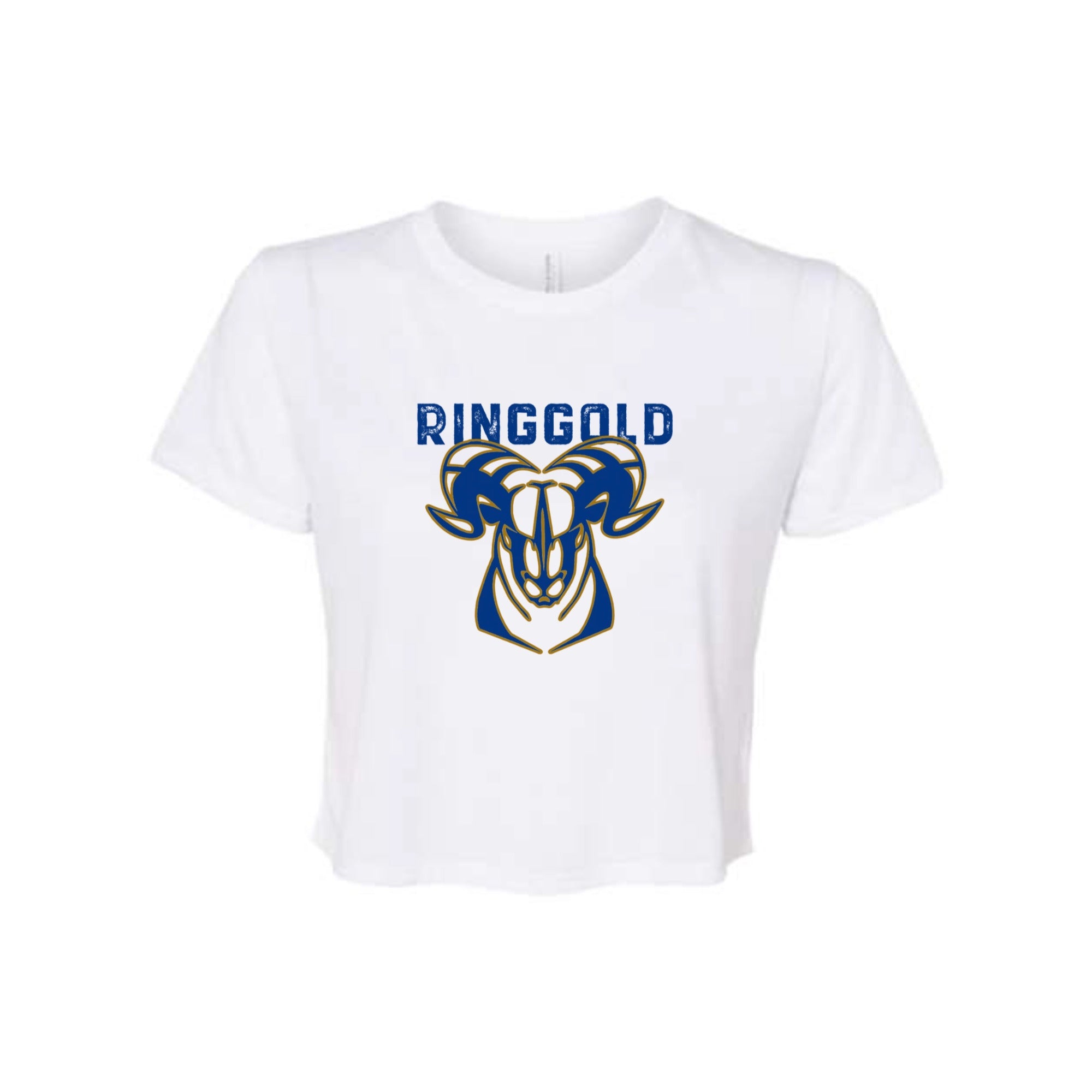 Ringgold Ram Women's Cropped Tee