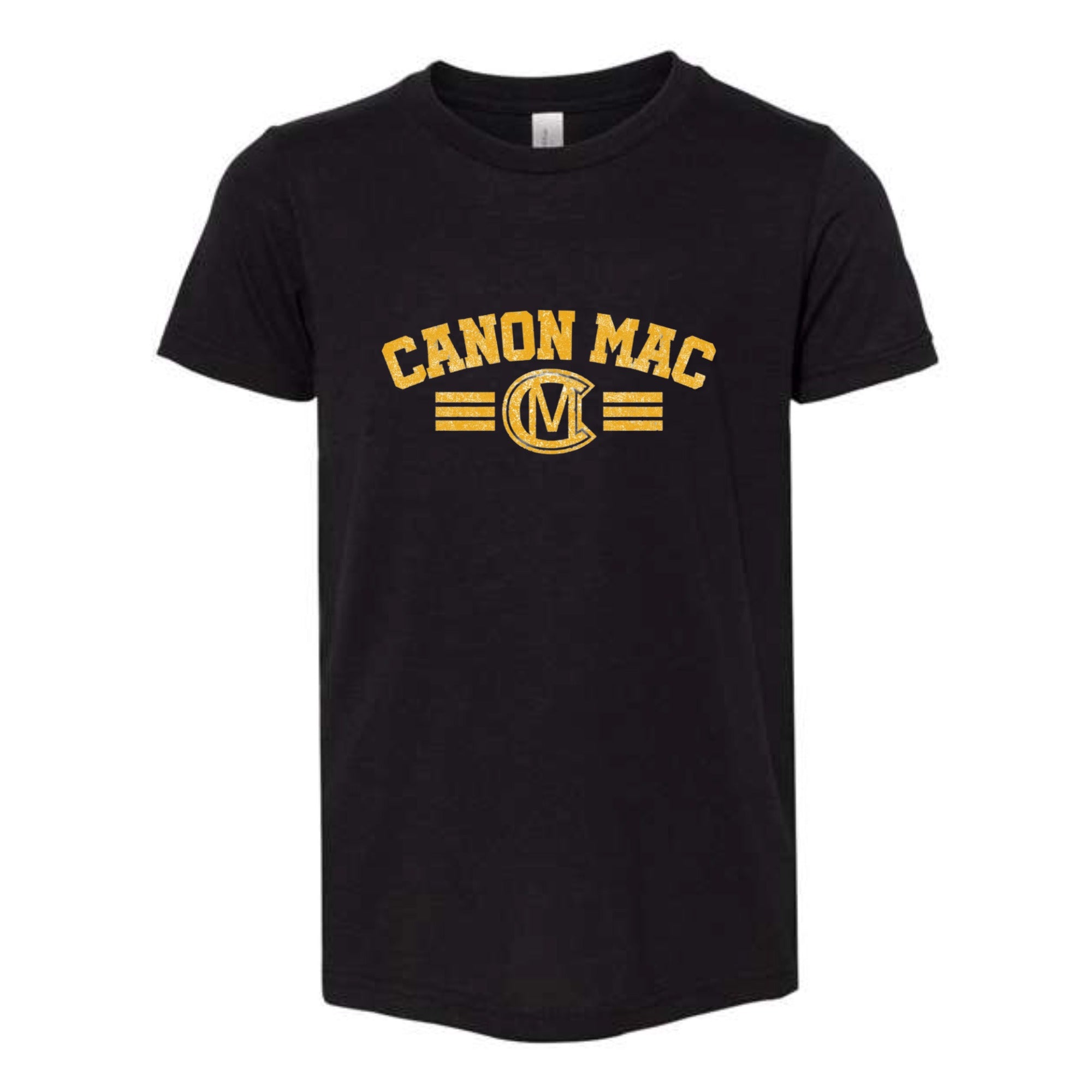 Canon Mac Bold Gold Youth Tri-blend Tee