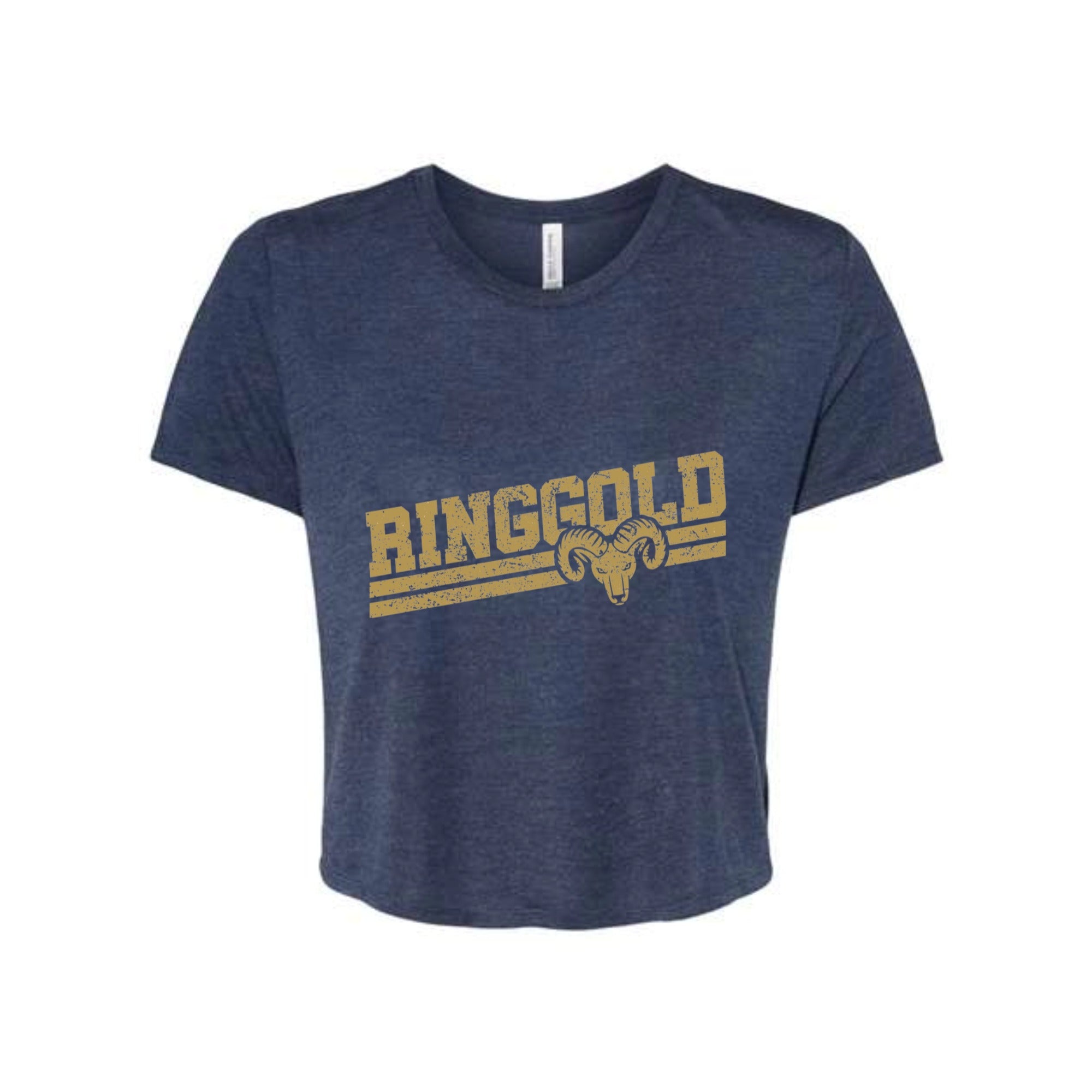 Ringgold Slant Women's Cropped Tee