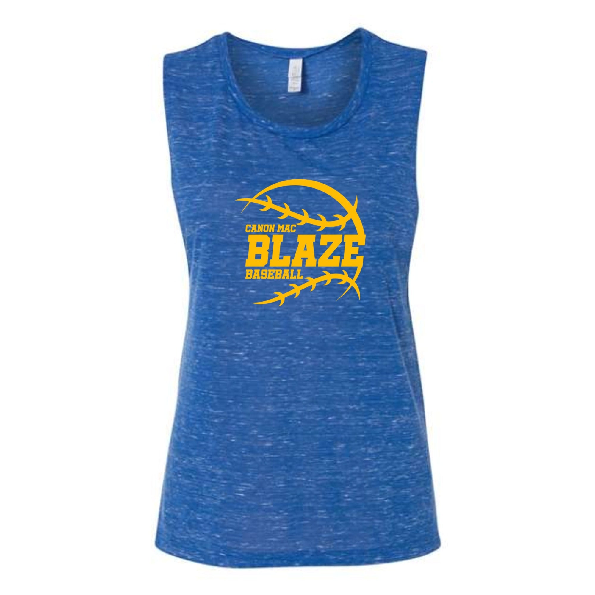 Canon Mac Blaze Baseball Women's Flowy Muscle Tank