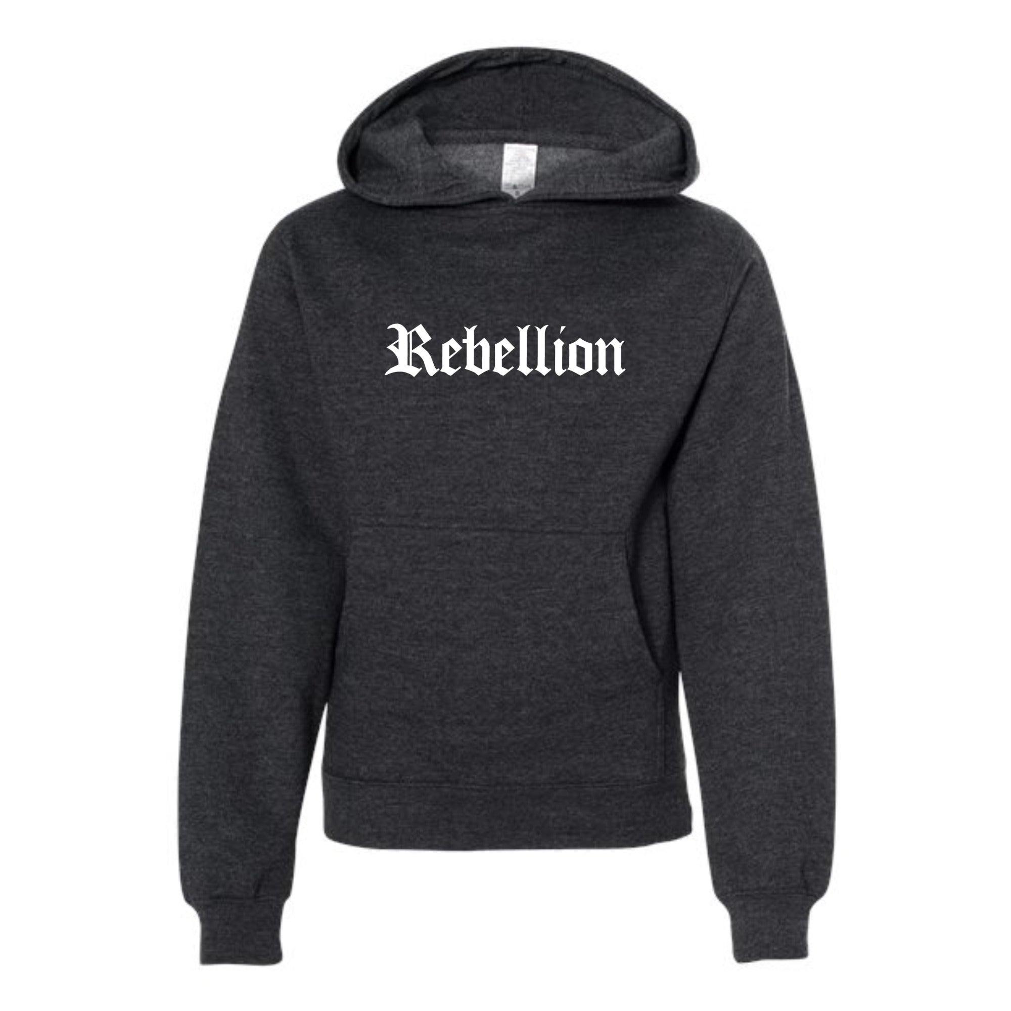 Rebellion Vintage Youth Midweight Hooded Sweatshirt