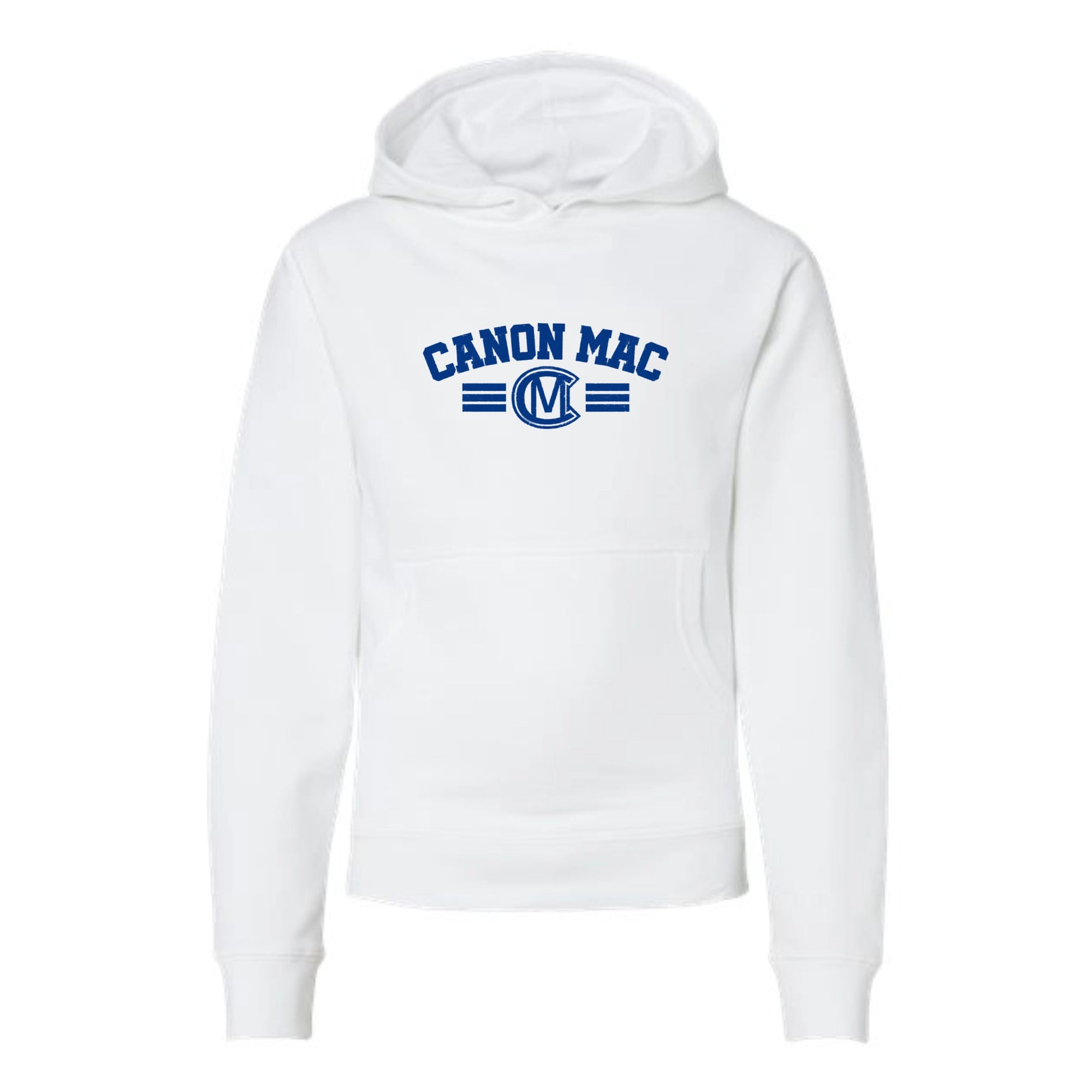 Canon Mac Bold Royal Youth Midweight Hooded Sweatshirt