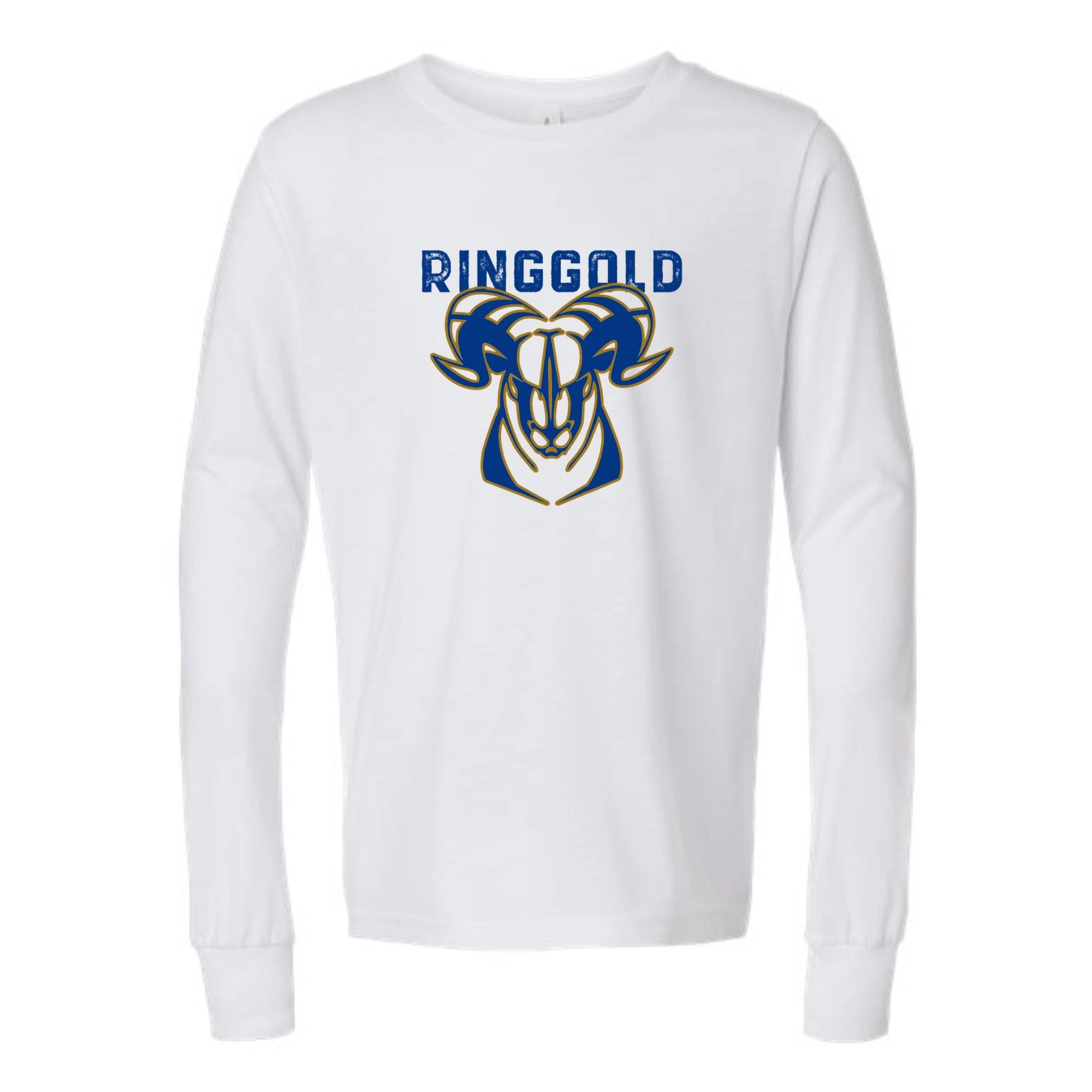 Ringgold Ram Youth Long Sleeved Tri-blend Tee