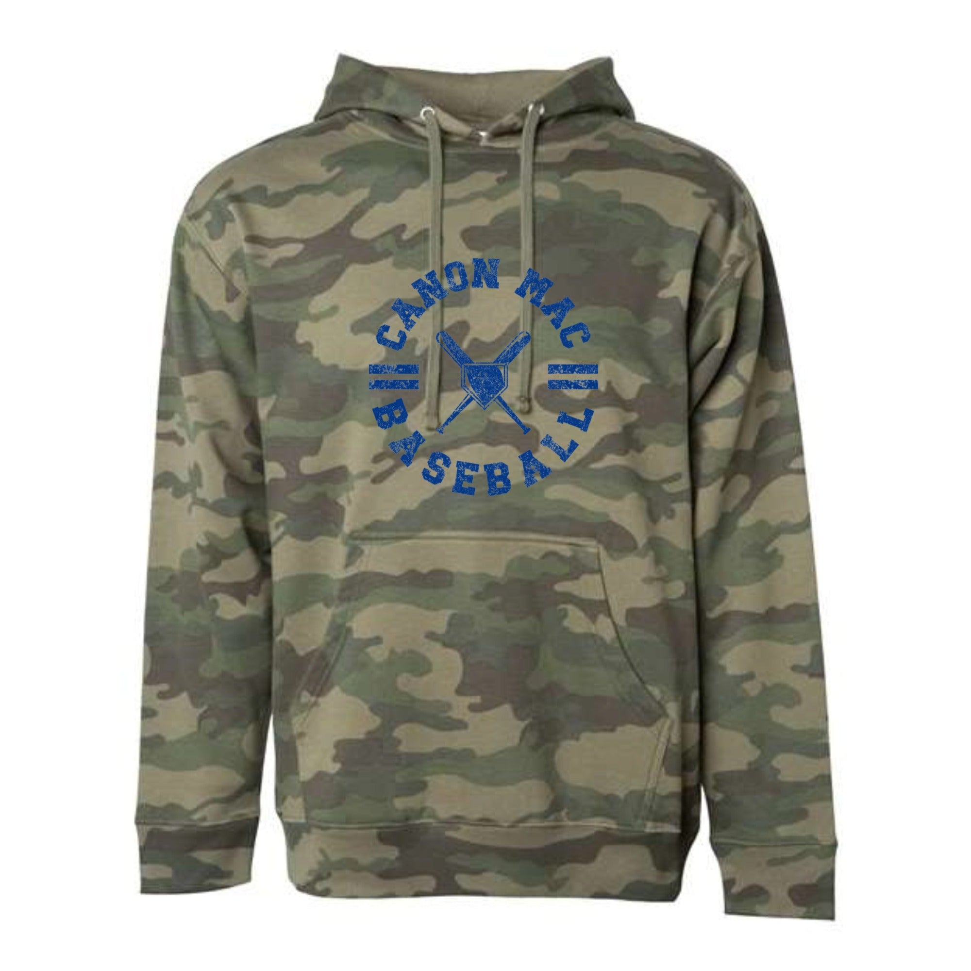 Canon Mac Baseball Circle Camo Hooded Sweatshirt