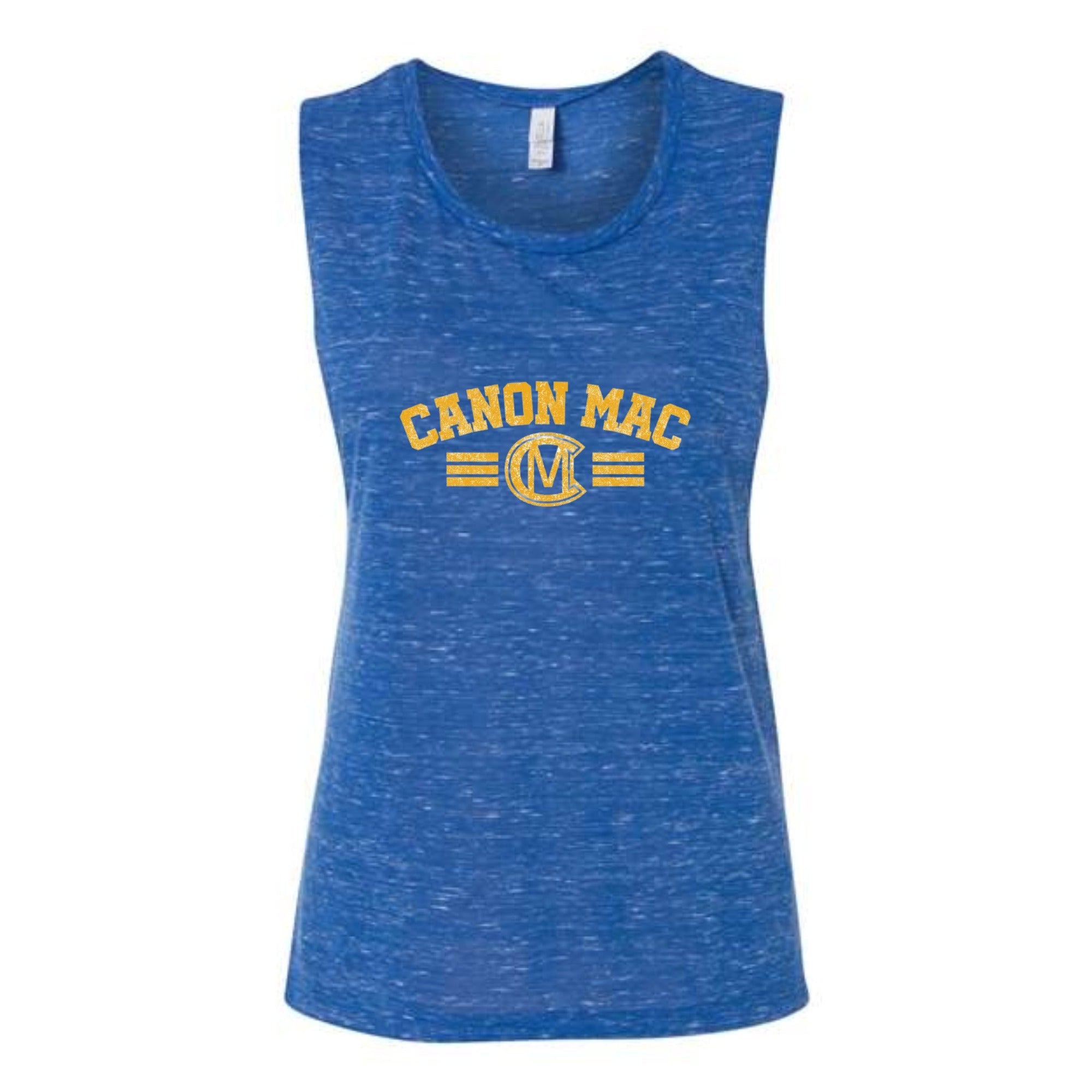 Canon Mac Bold Gold Women's Flowy Muscle Tank