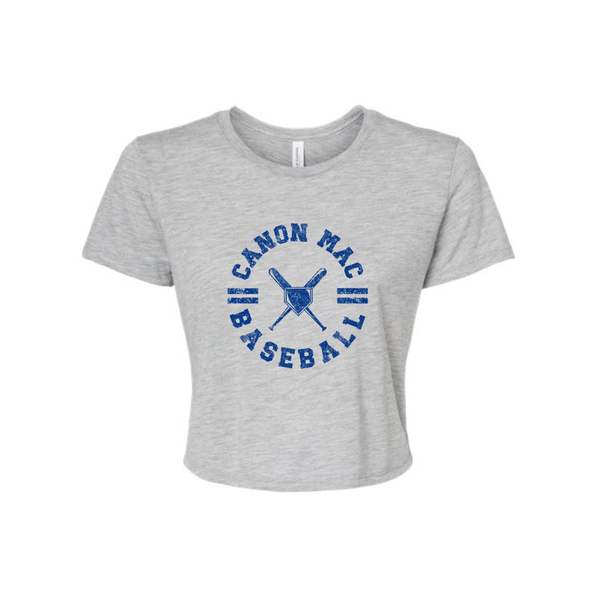 Canon Mac Baseball Circle Women's Cropped Tee