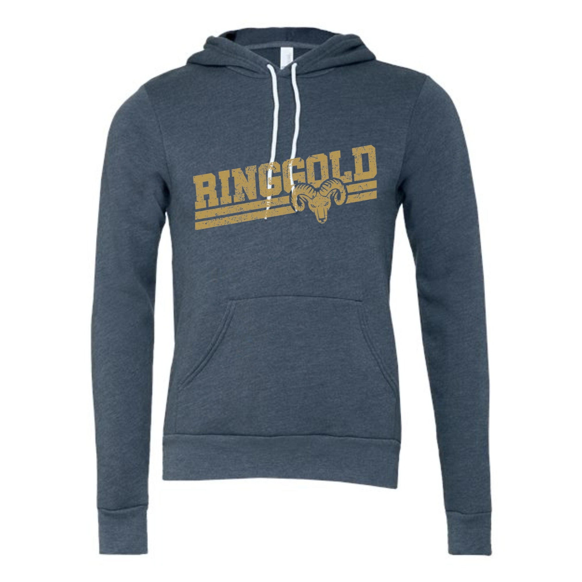 Ringgold Slant Unisex Fleece Hoodie