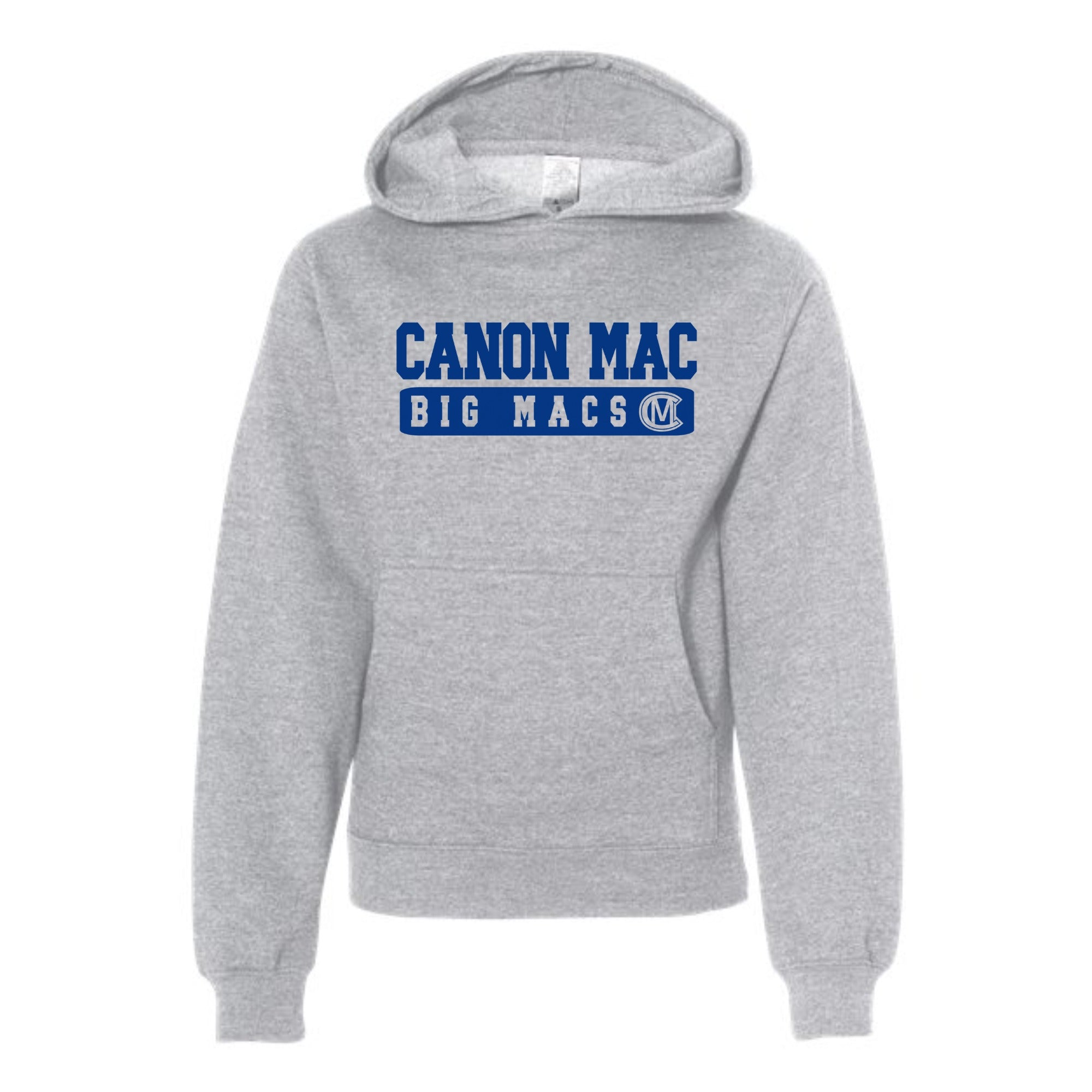 Canon Mac Big Macs Block Youth Midweight Hooded Sweatshirt