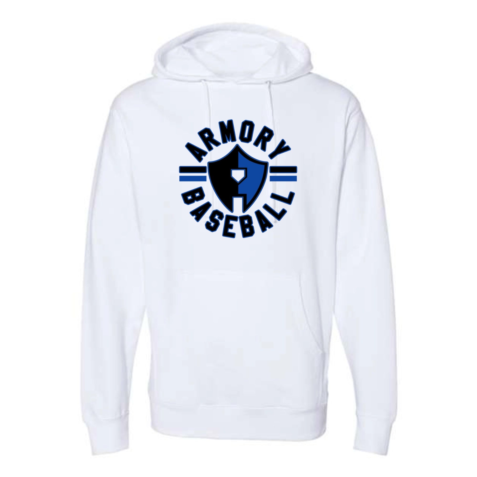 Armory Baseball Circle Midweight Hooded Sweatshirt