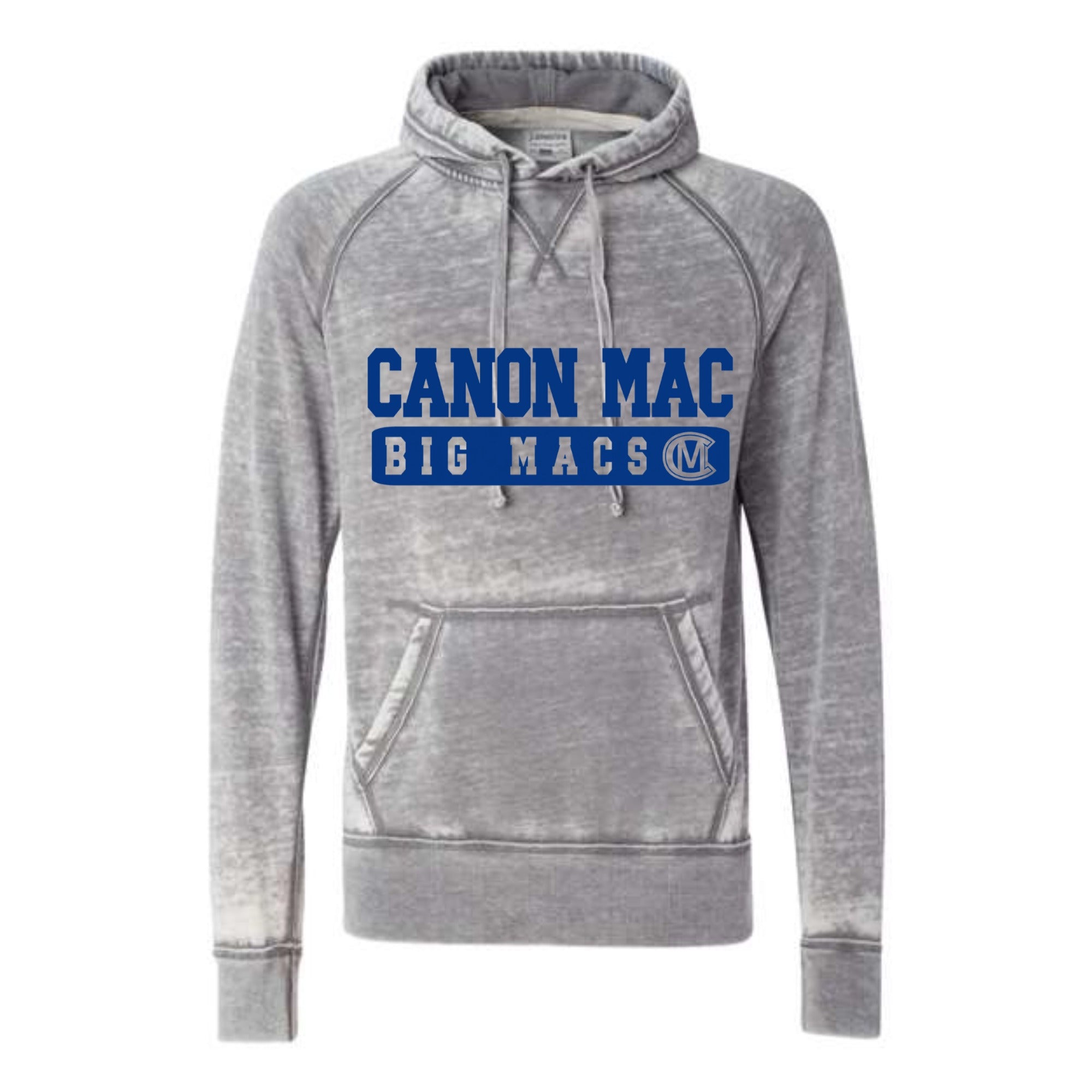 Canon Mac Big Macs Block Vintage Zen Hooded Sweatshirt