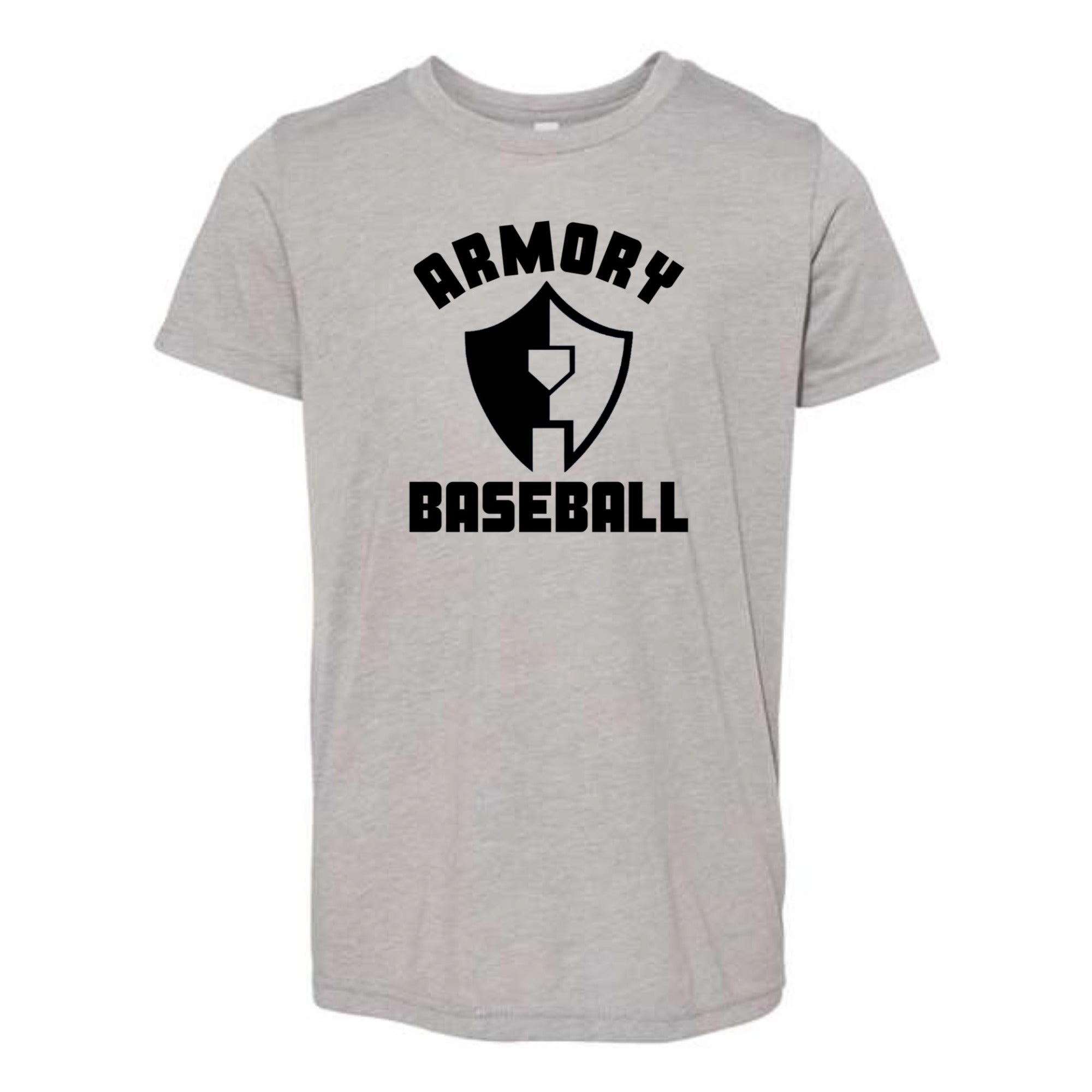 Armory Baseball Logo Youth Tri-blend Tee