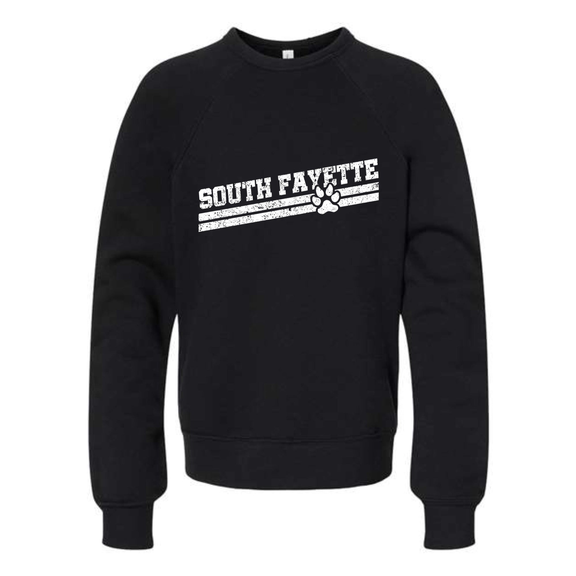 South Fayette Slant Youth Fleece Crewneck Sweatshirt