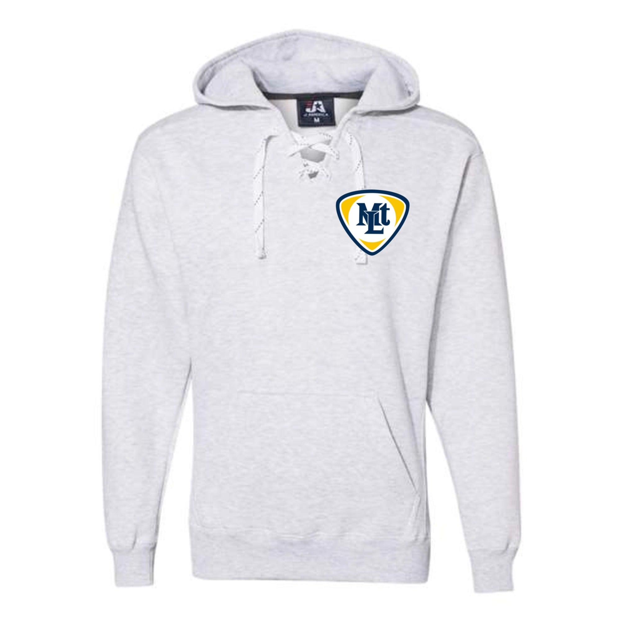 Mt. Lebanon Logo Lace Up Hoodie Pocket Size