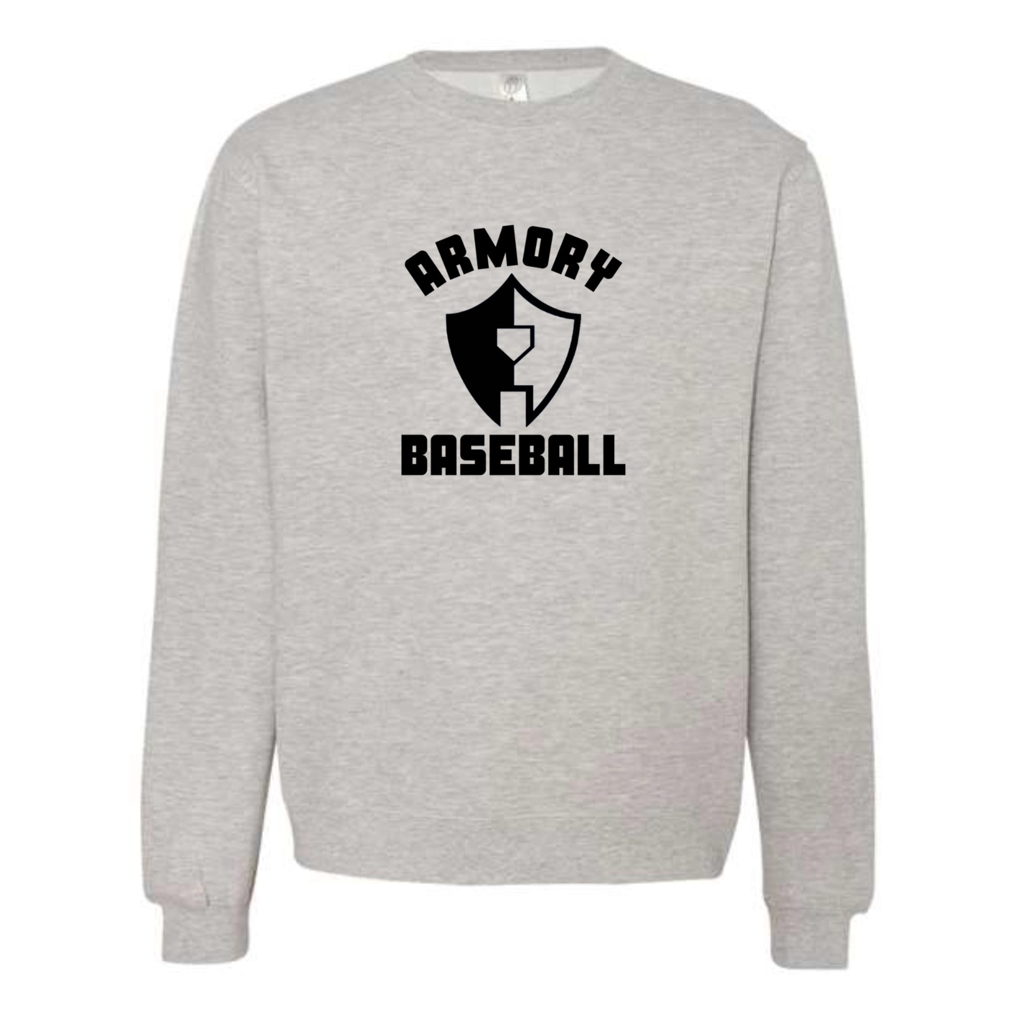 Armory Baseball Logo Midweight Crewneck Sweatshirt