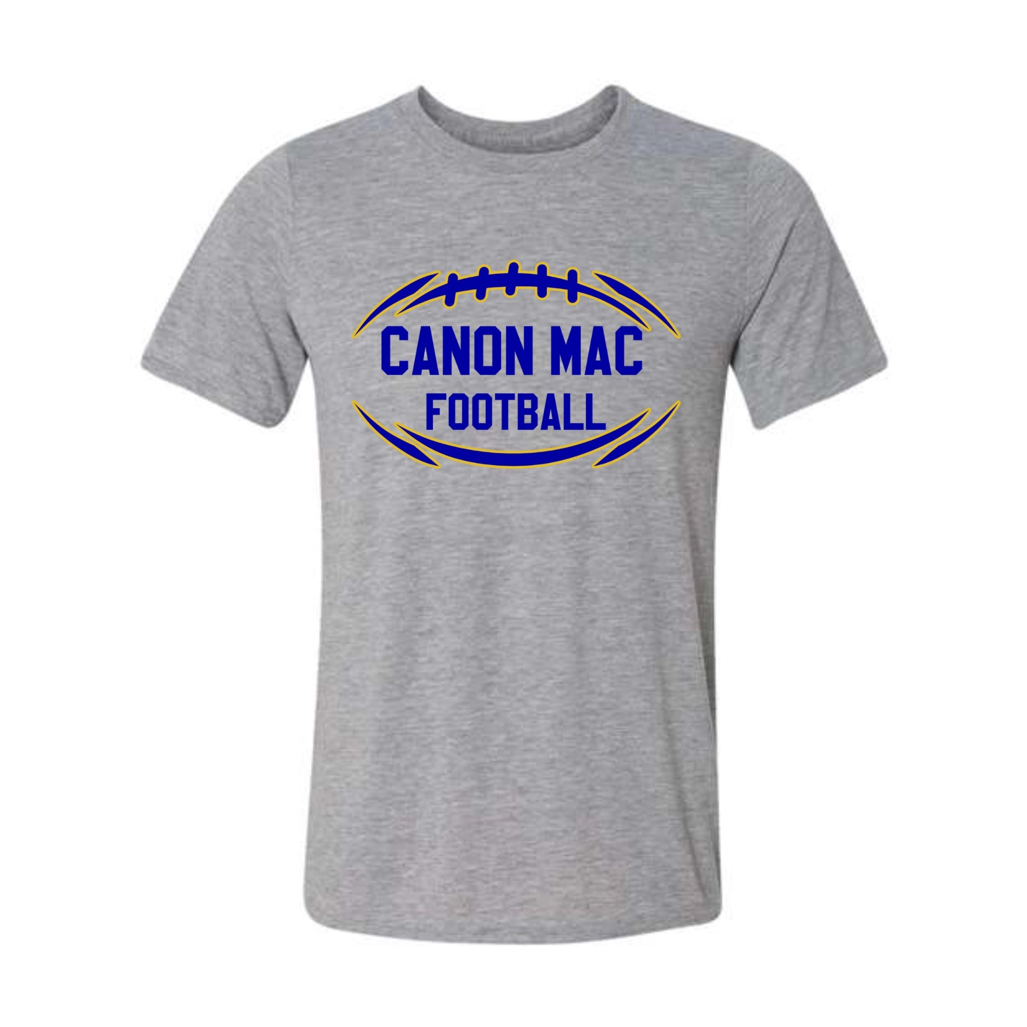 Canon Mac Football Shaped Sublimation Youth Tee