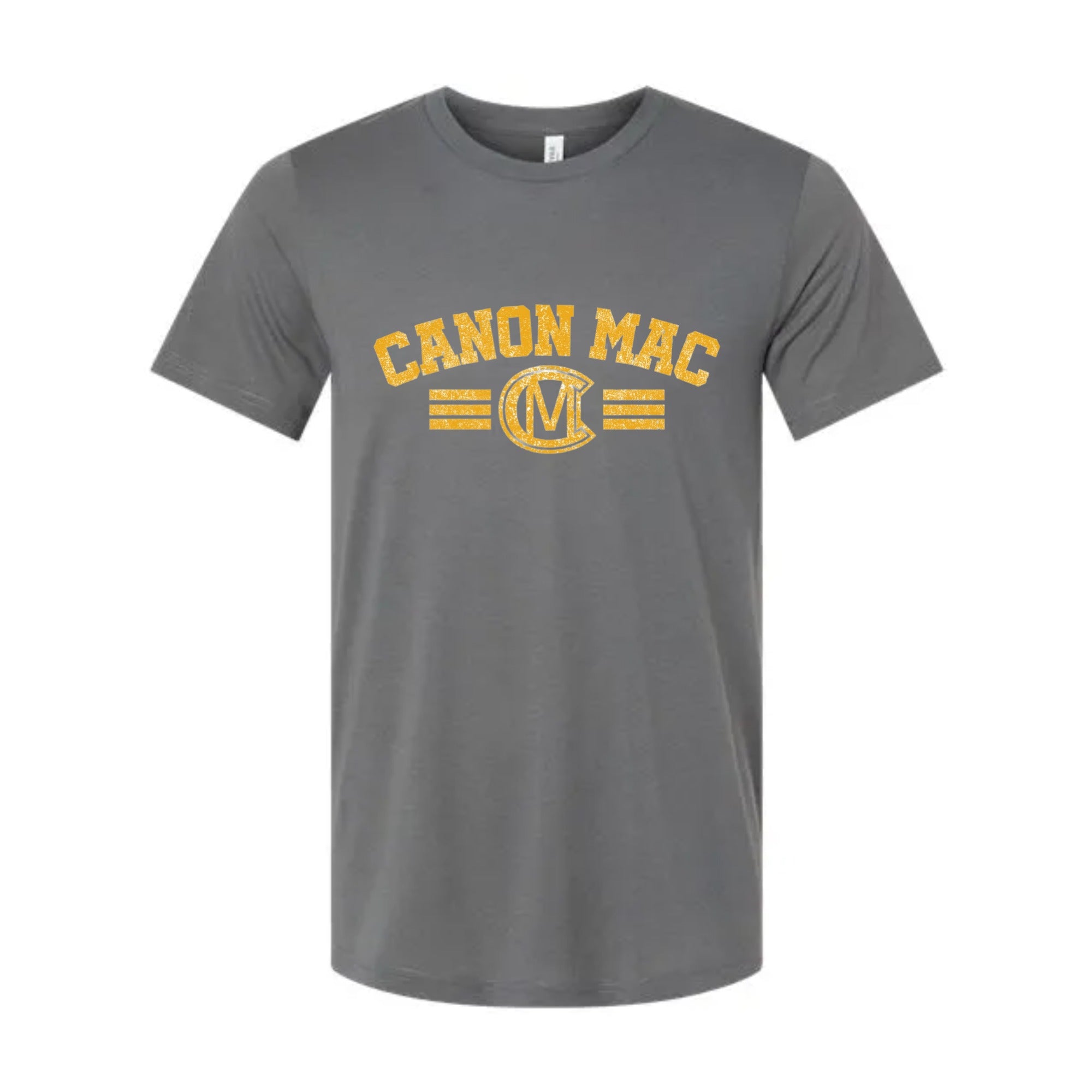 Canon Mac Bold Gold Tri-blend Unisex Tee