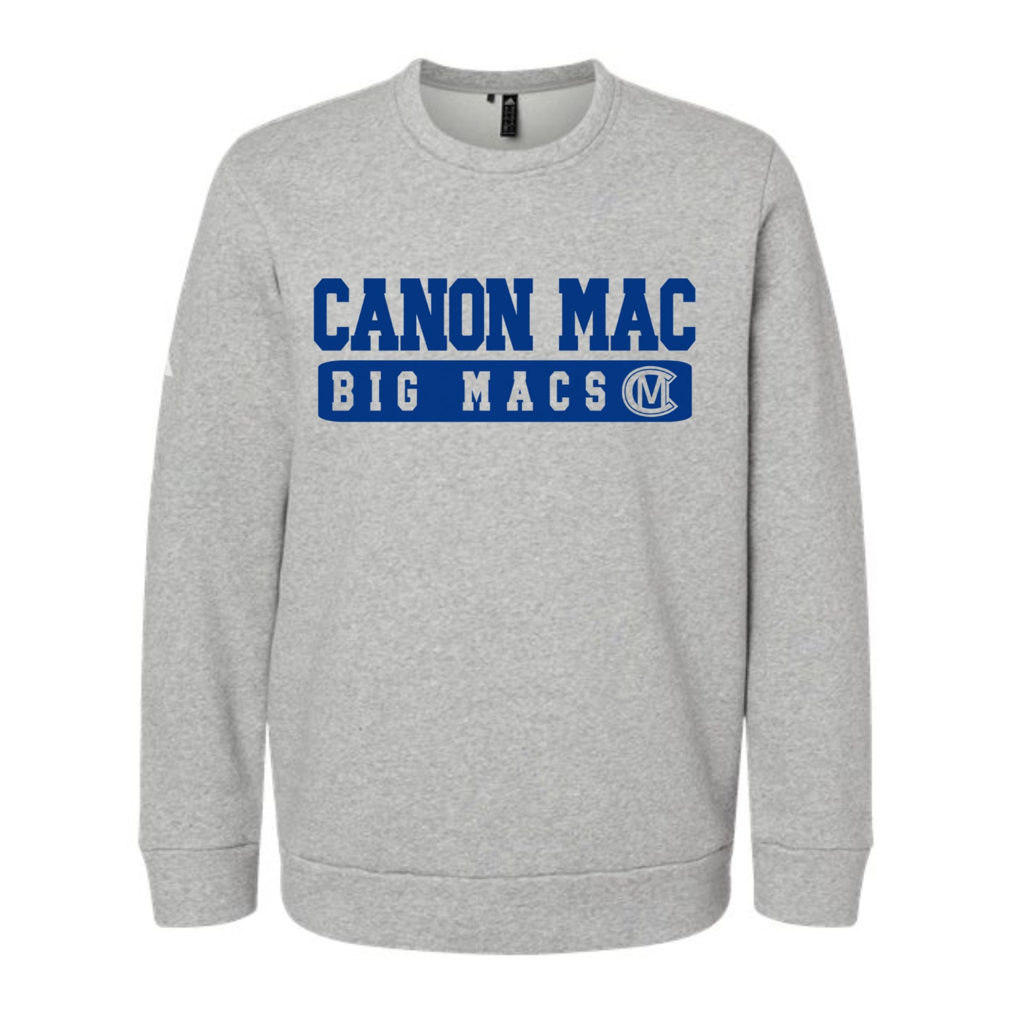 Canon Mac Big Macs Block Fleece Crewneck Unisex Sweatshirt