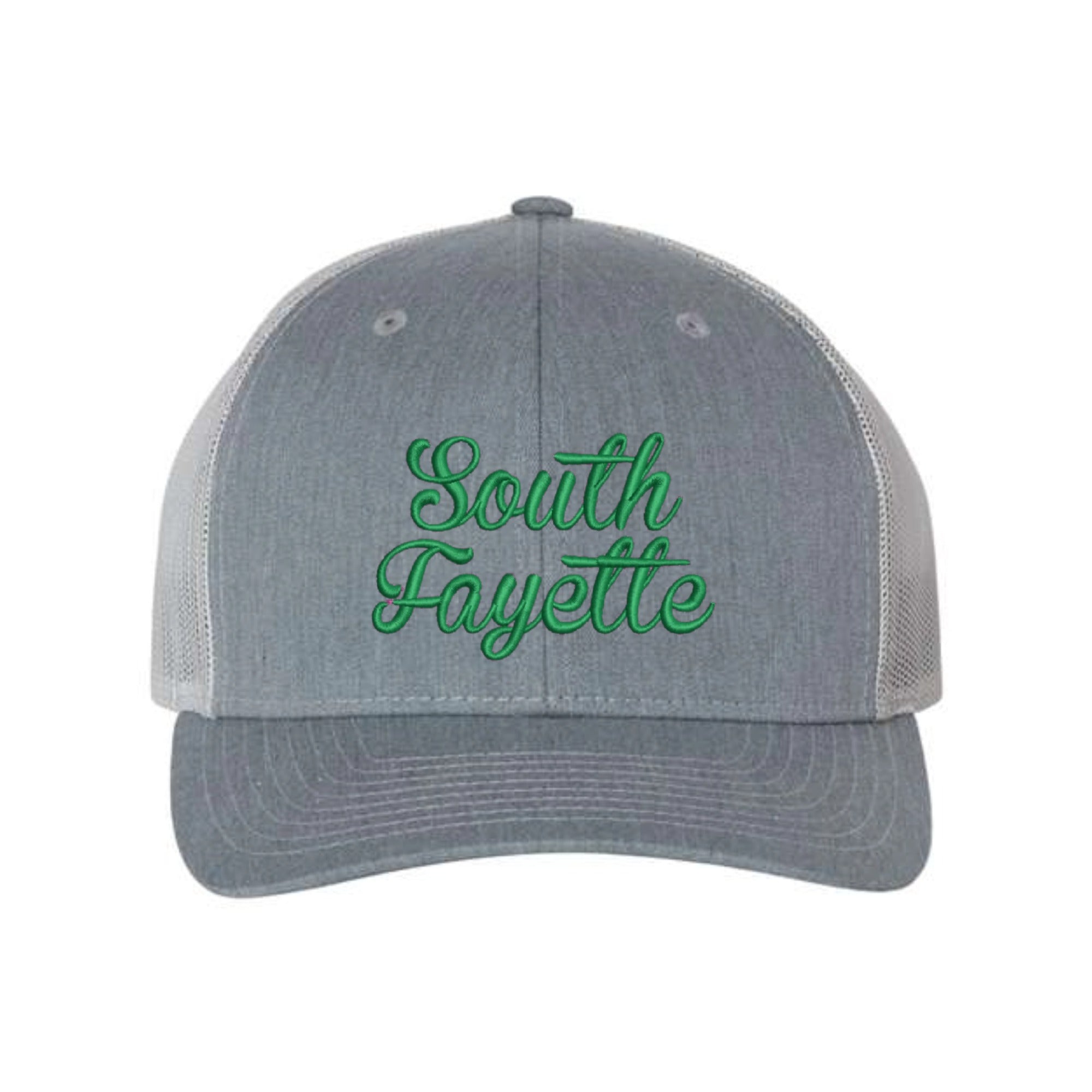 South Fayette Green Script Hat