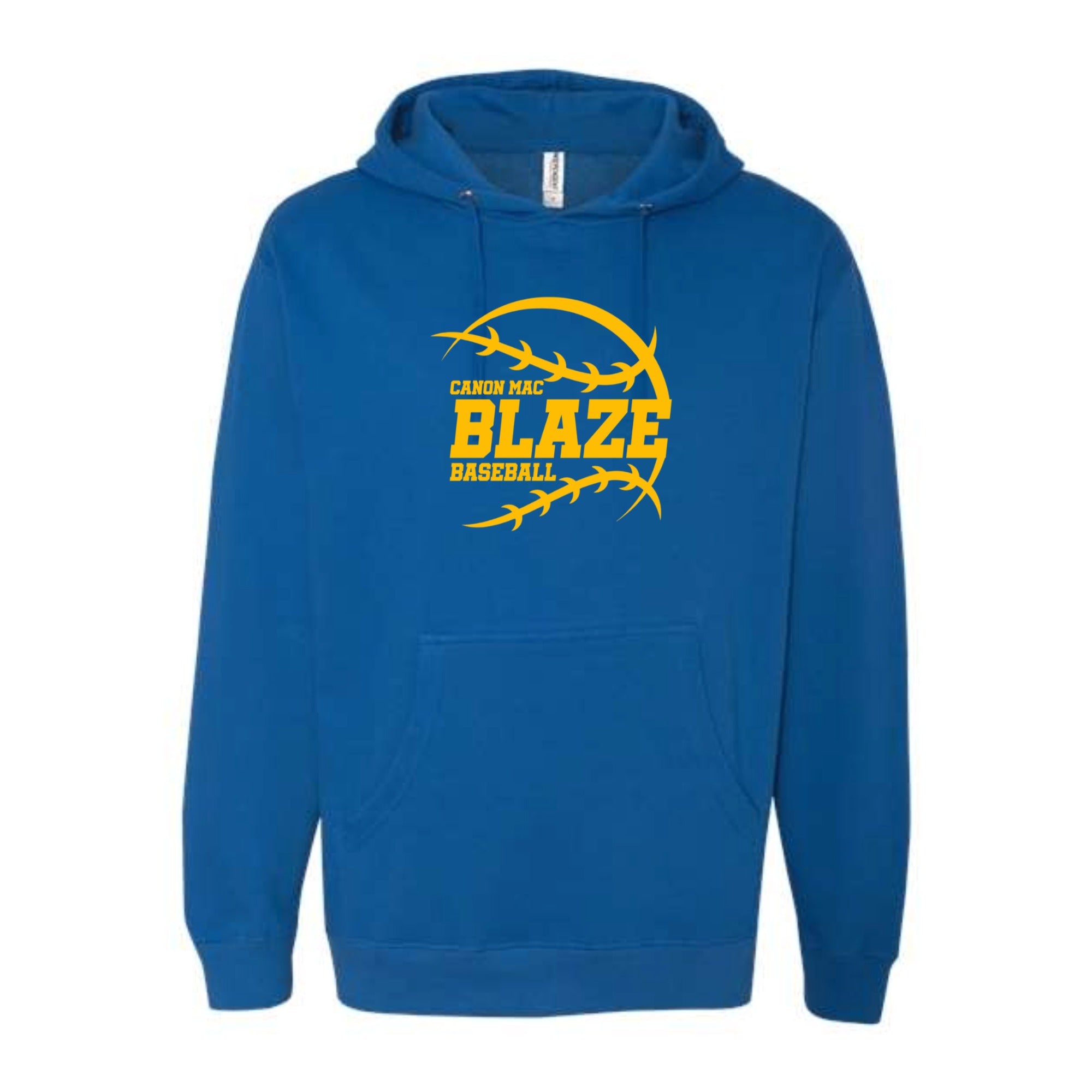 Canon Mac Blaze Baseball Midweight Hooded Sweatshirt