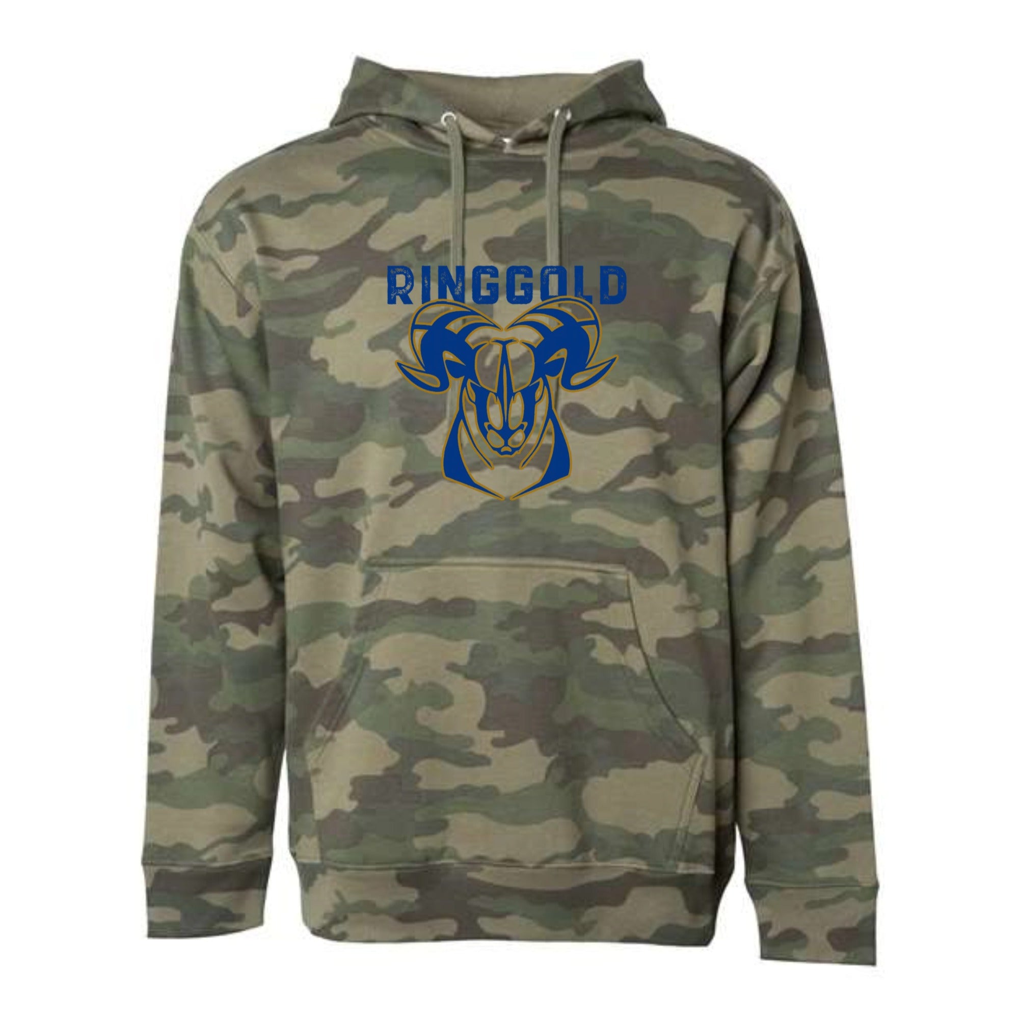 Ringgold Ram Camo Hooded Sweatshirt