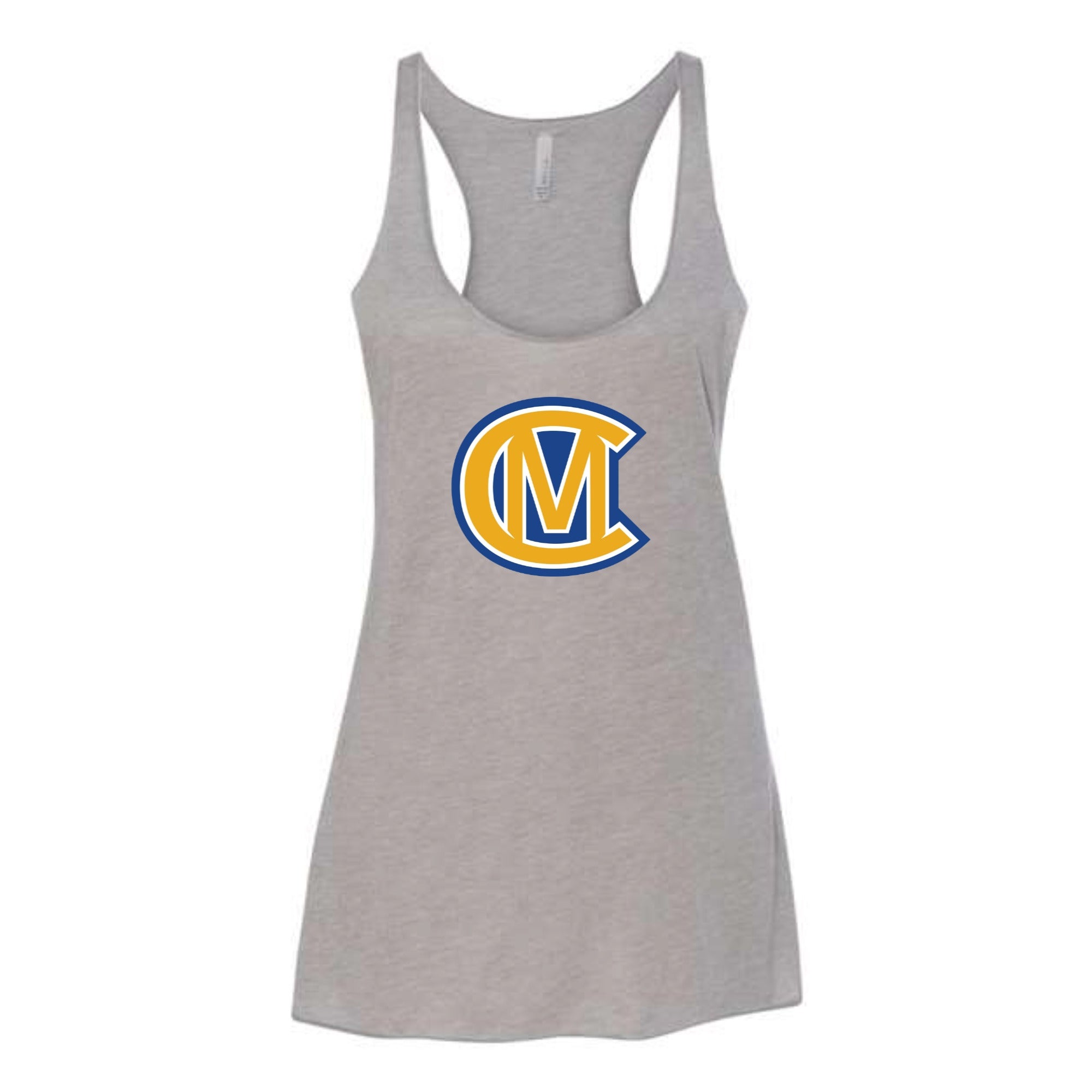 Canon Mac CM Logo Women's Tri-blend Racerback Tank