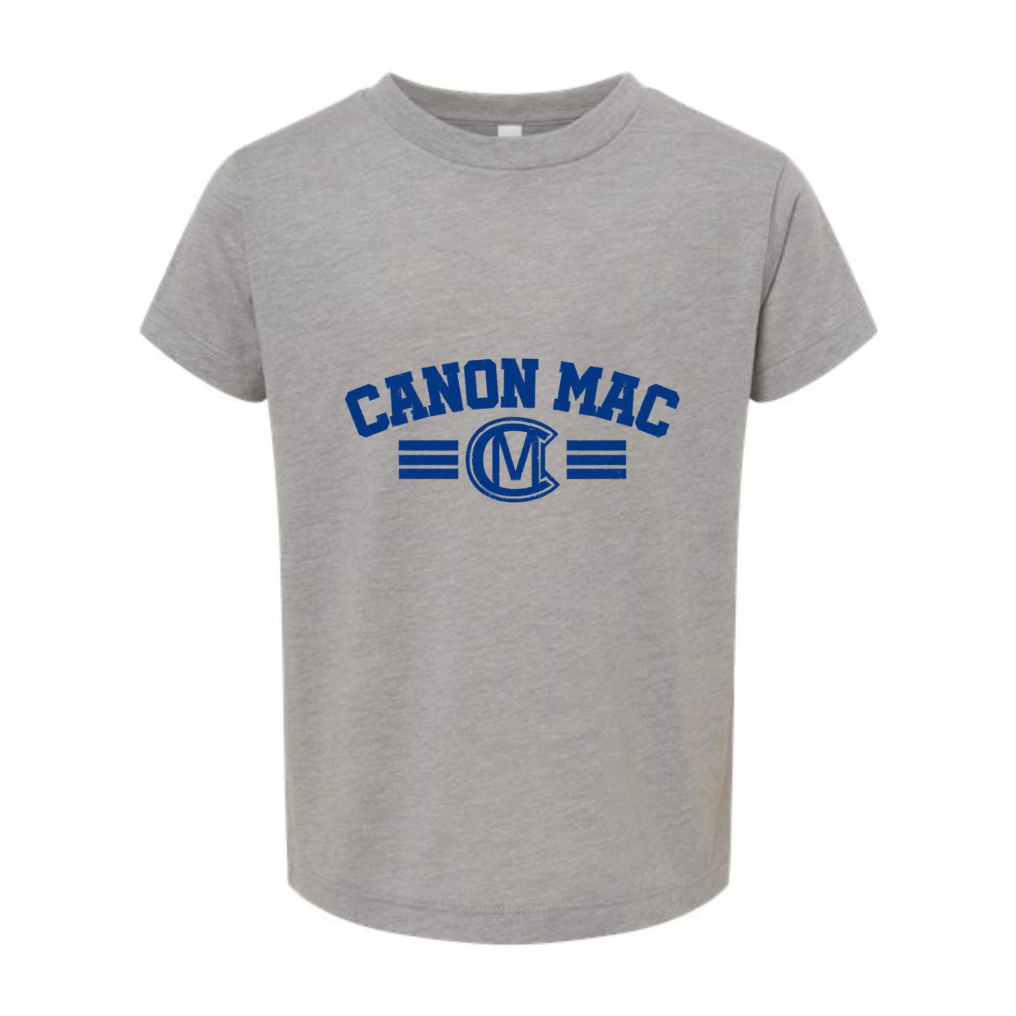 Canon Mac Bold Royal Toddler Tri-blend Tee