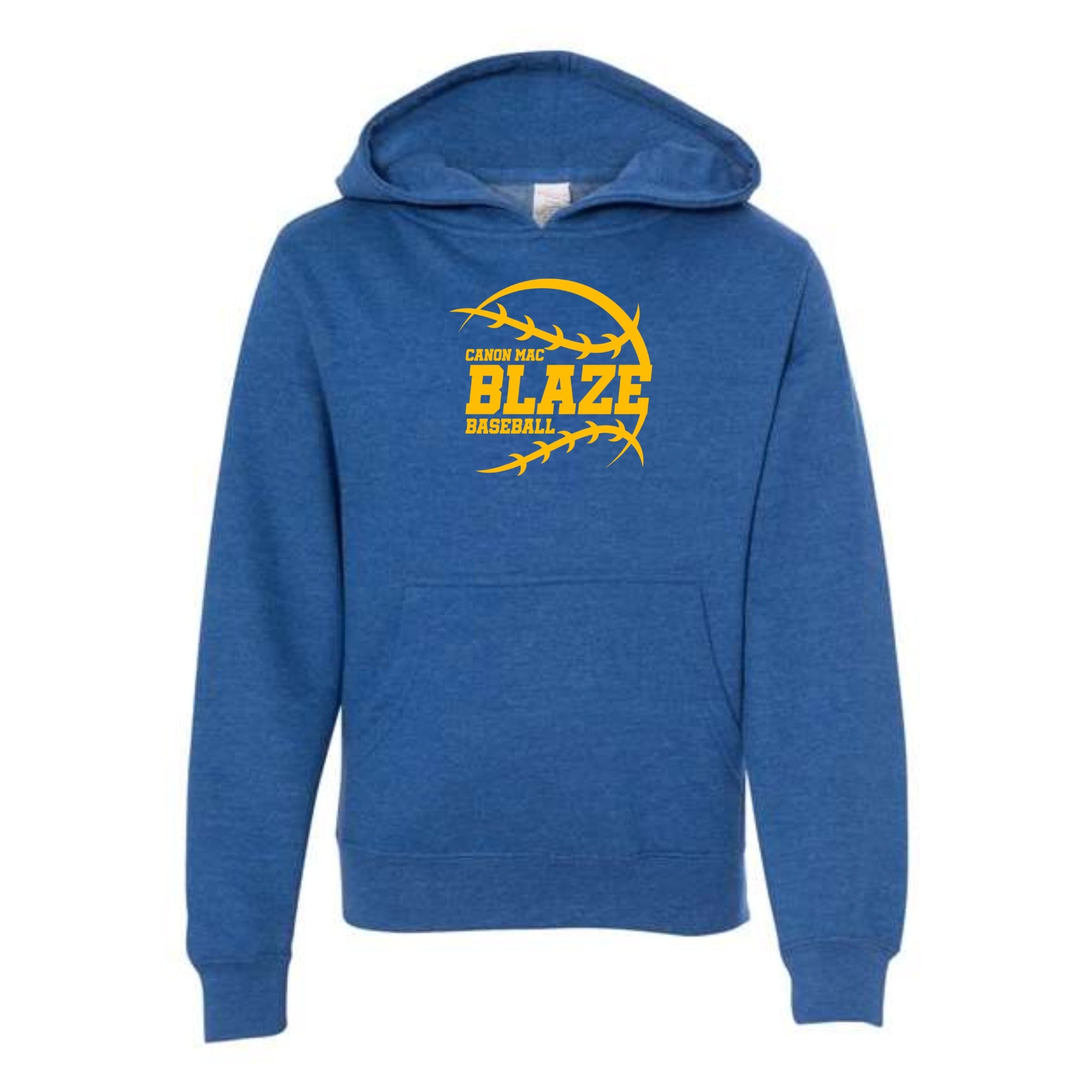 Canon Mac Blaze Baseball Youth Midweight Hooded Sweatshirt