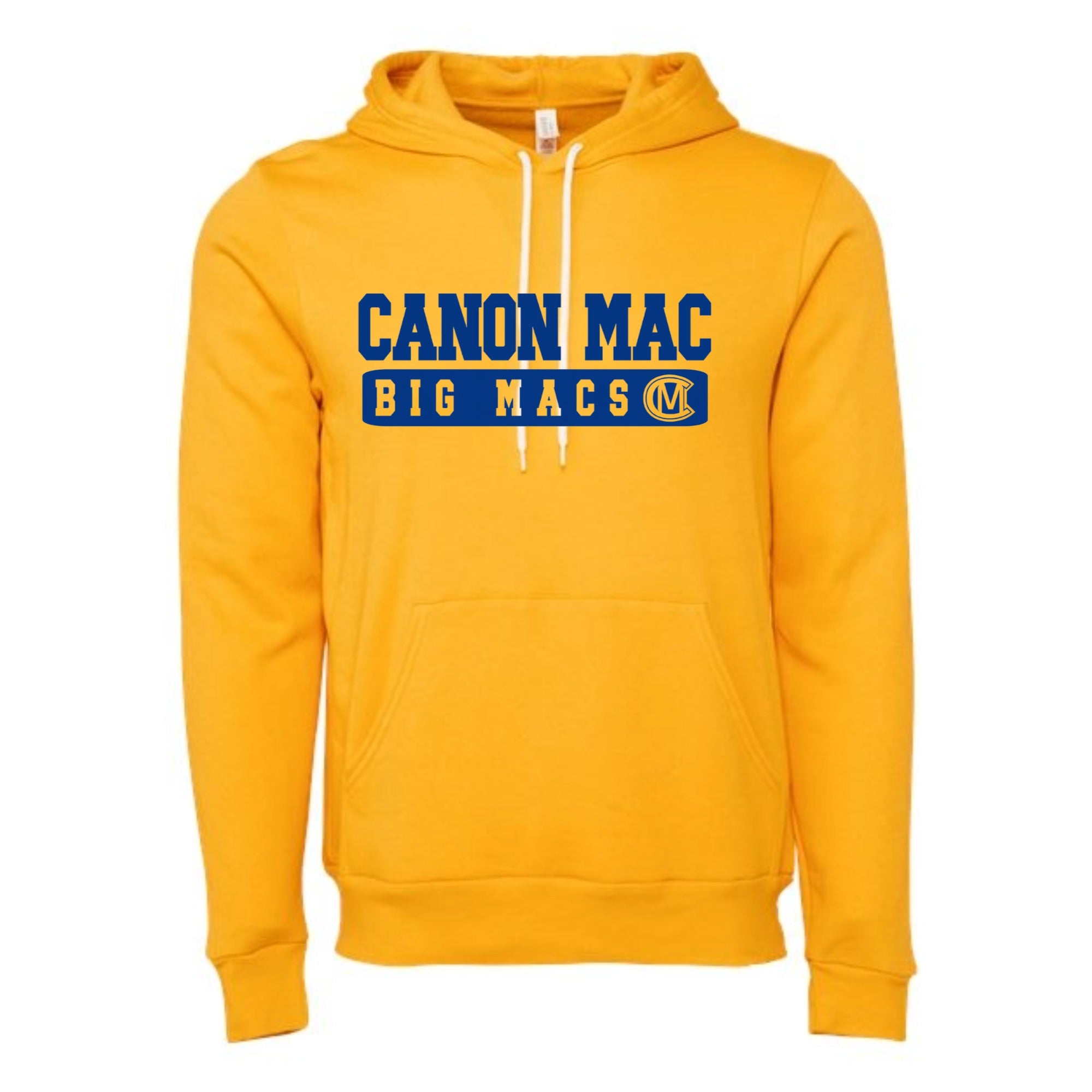 Canon Mac Big Macs Block Unisex Fleece Hoodie