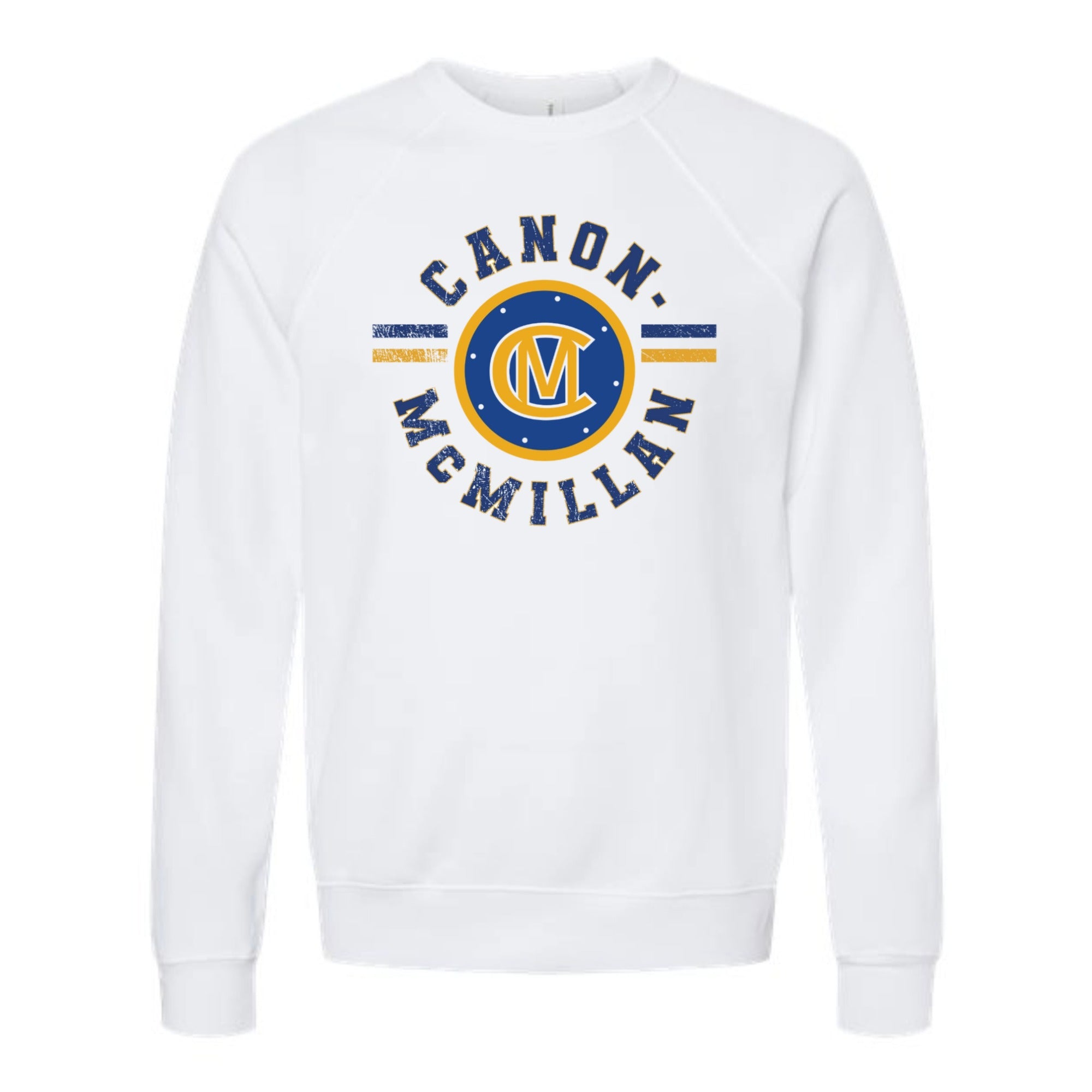 Canon Mac Circle Logo Unisex Fleece Crewneck Sweatshirt