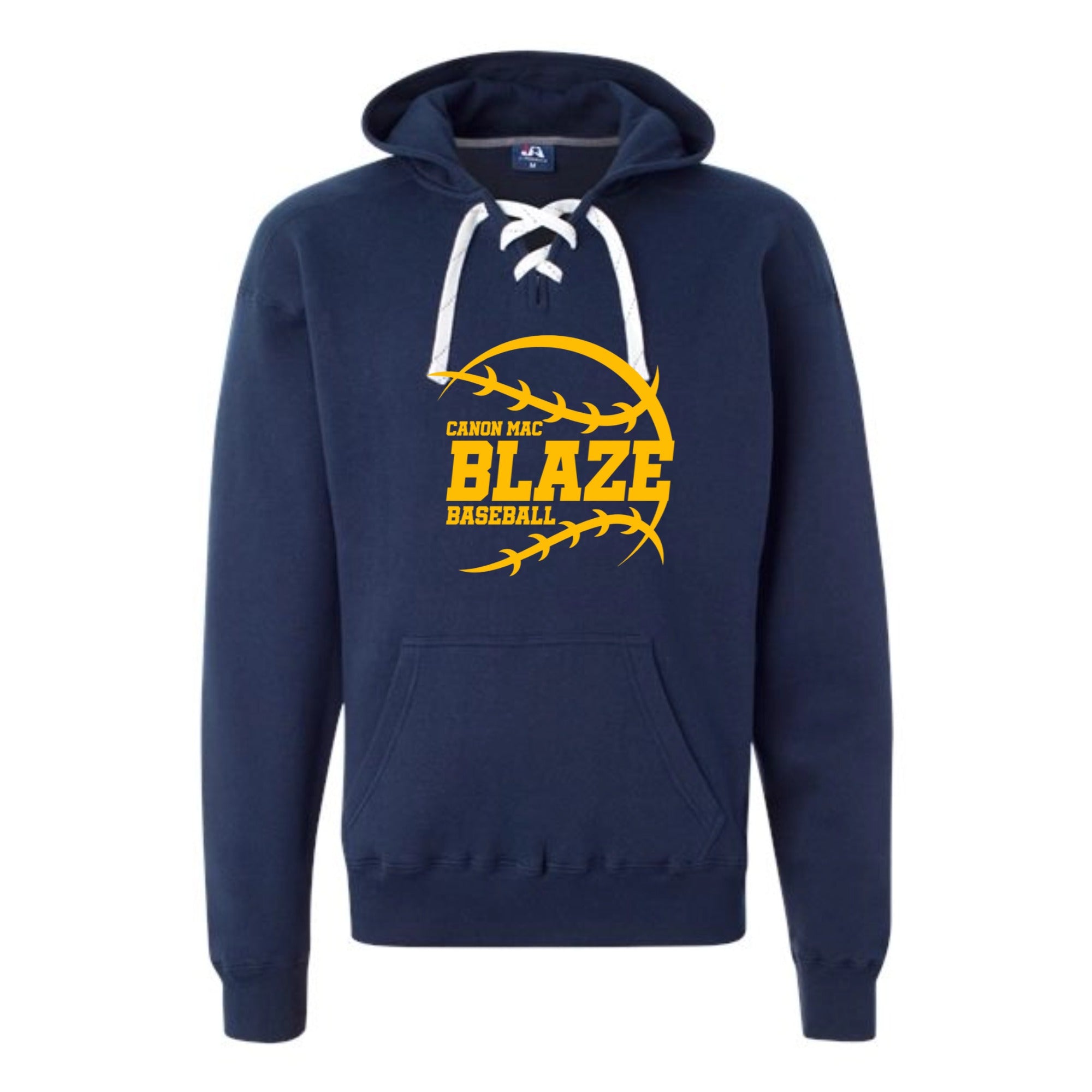 Canon Mac Blaze Baseball Lace Up Hoodie