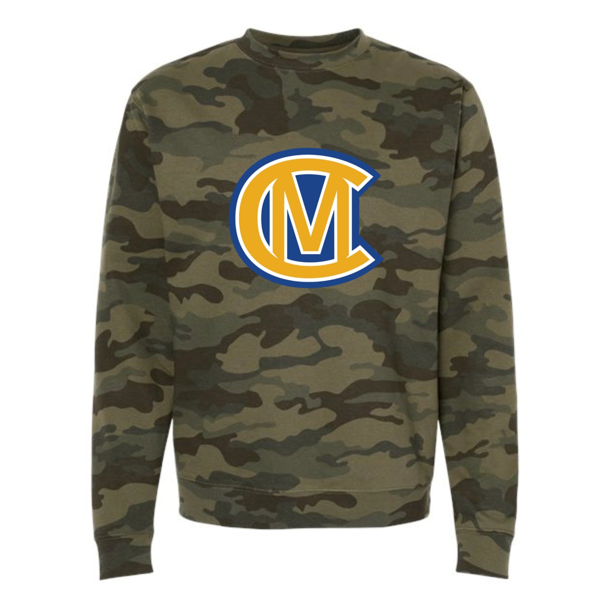 Canon Mac CM Logo Camo Crewneck Sweatshirt