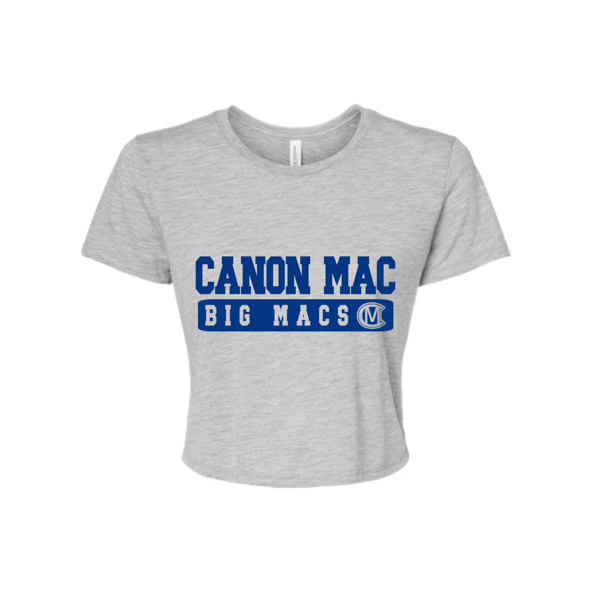 Canon Mac Big Macs Block Women's Cropped Tee