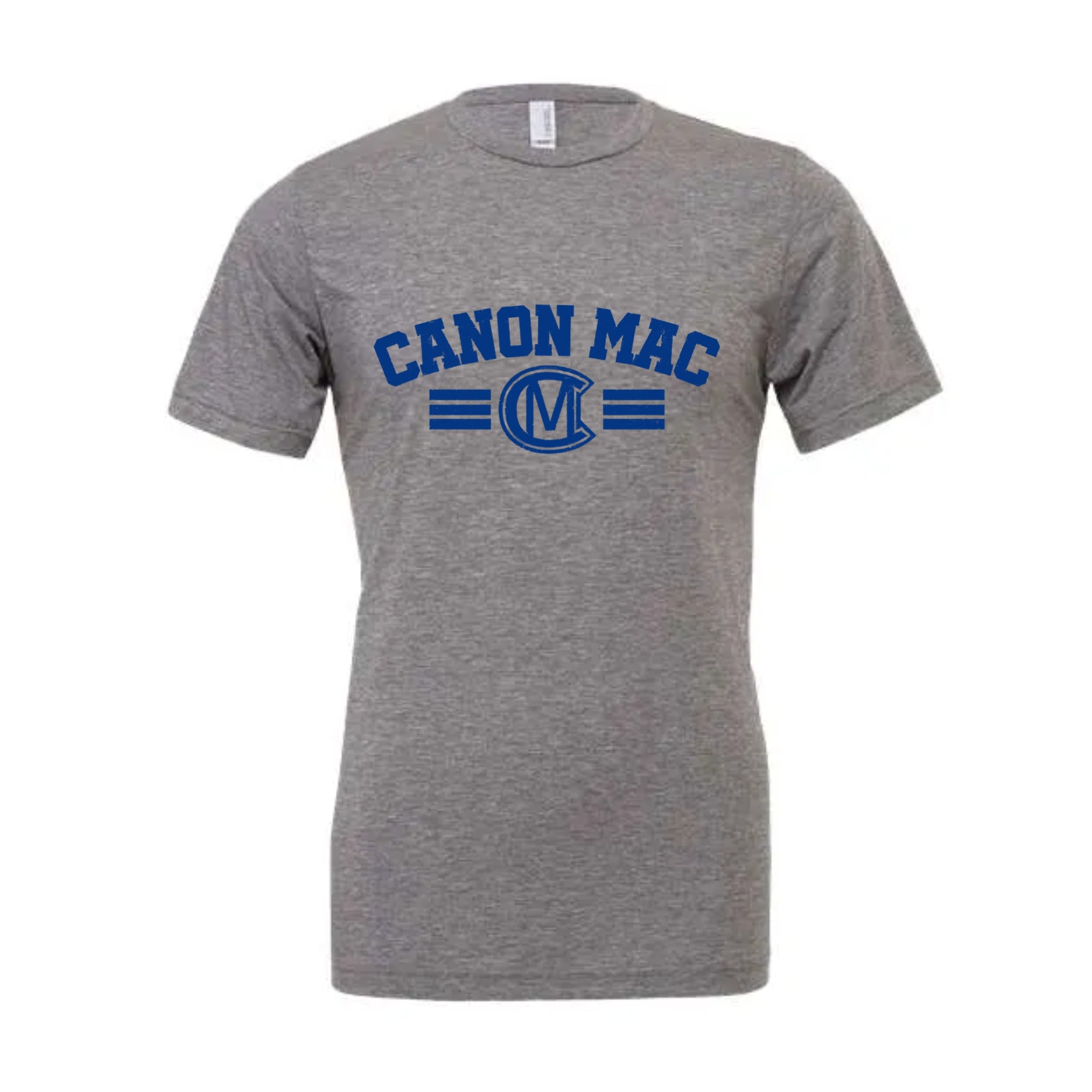 Canon Mac Bold Royal Tri-blend Unisex Tee