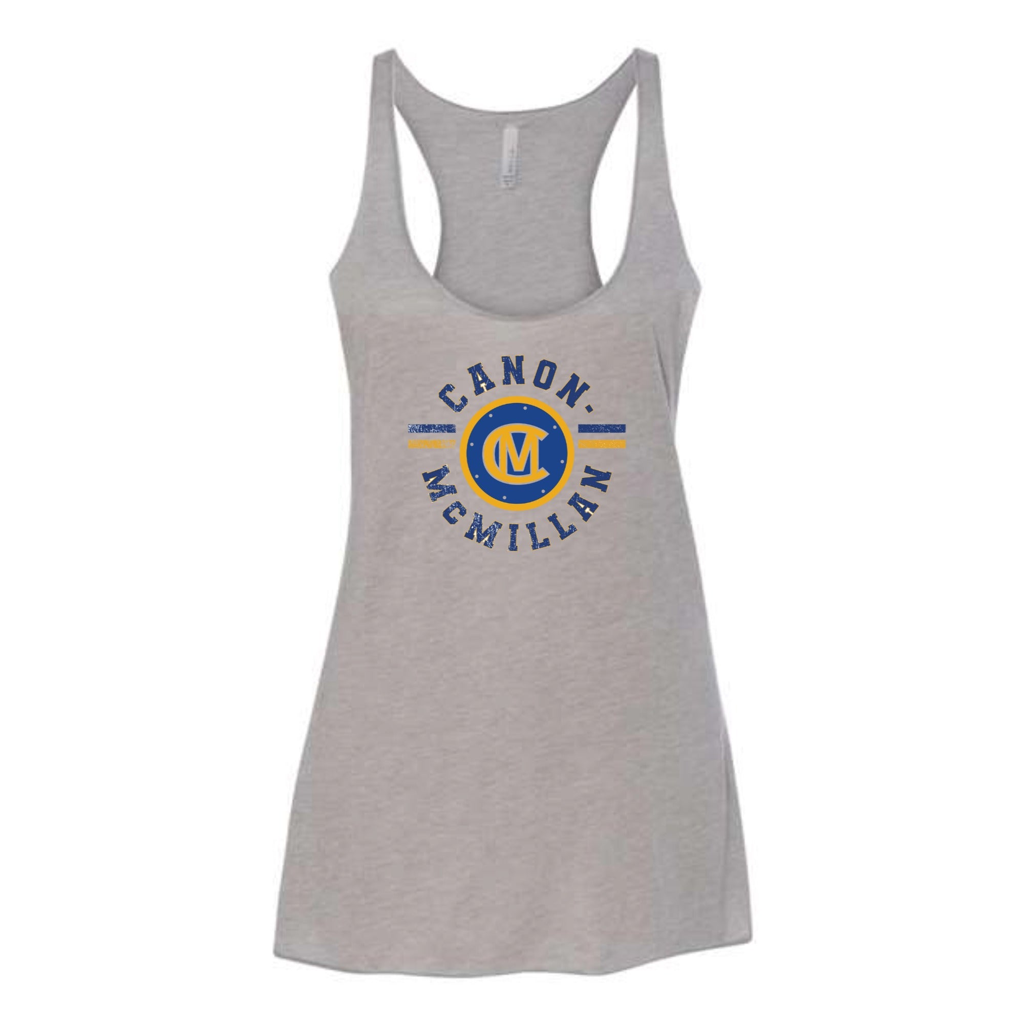 Canon Mac Circle Logo Women's Tri-blend Racerback Tank