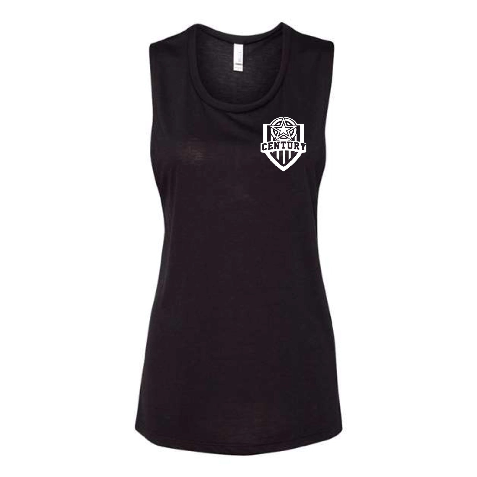 Century Soccer Logo Women's Flowy Muscle Tank Pocket Size