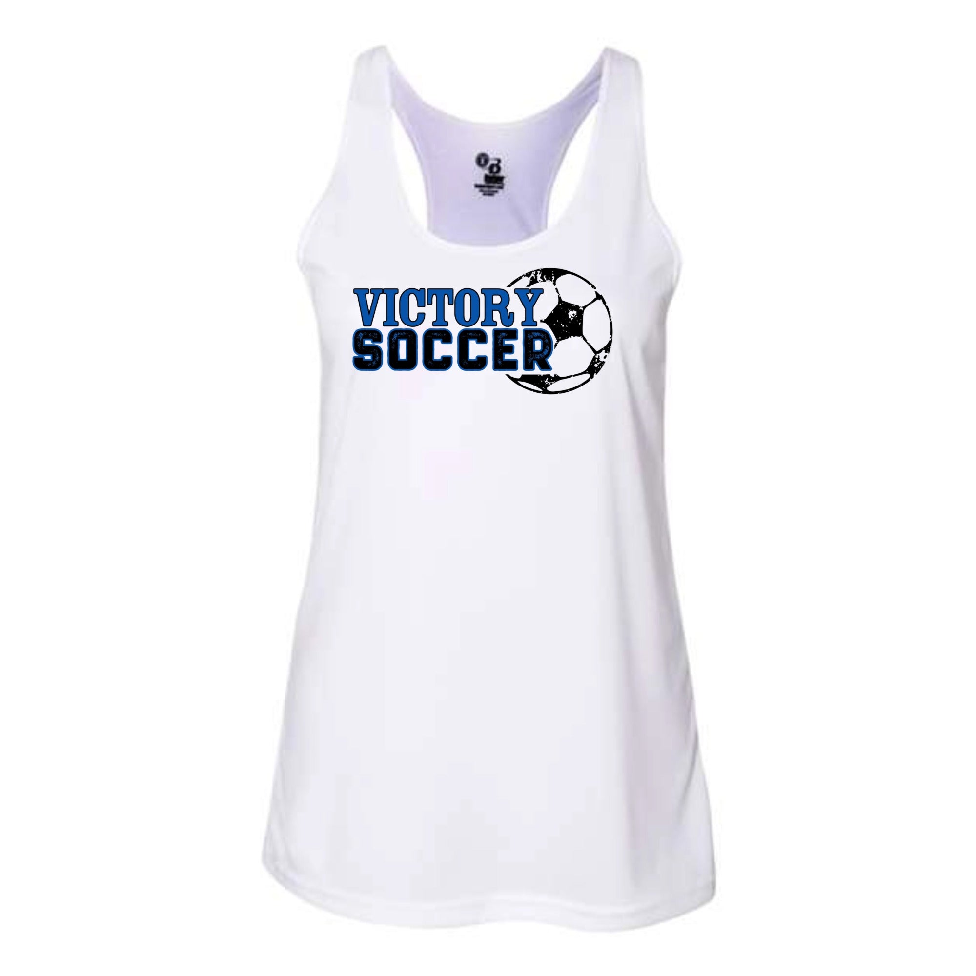 Victory Soccer Sublimation Women's Performance Racerback Tank