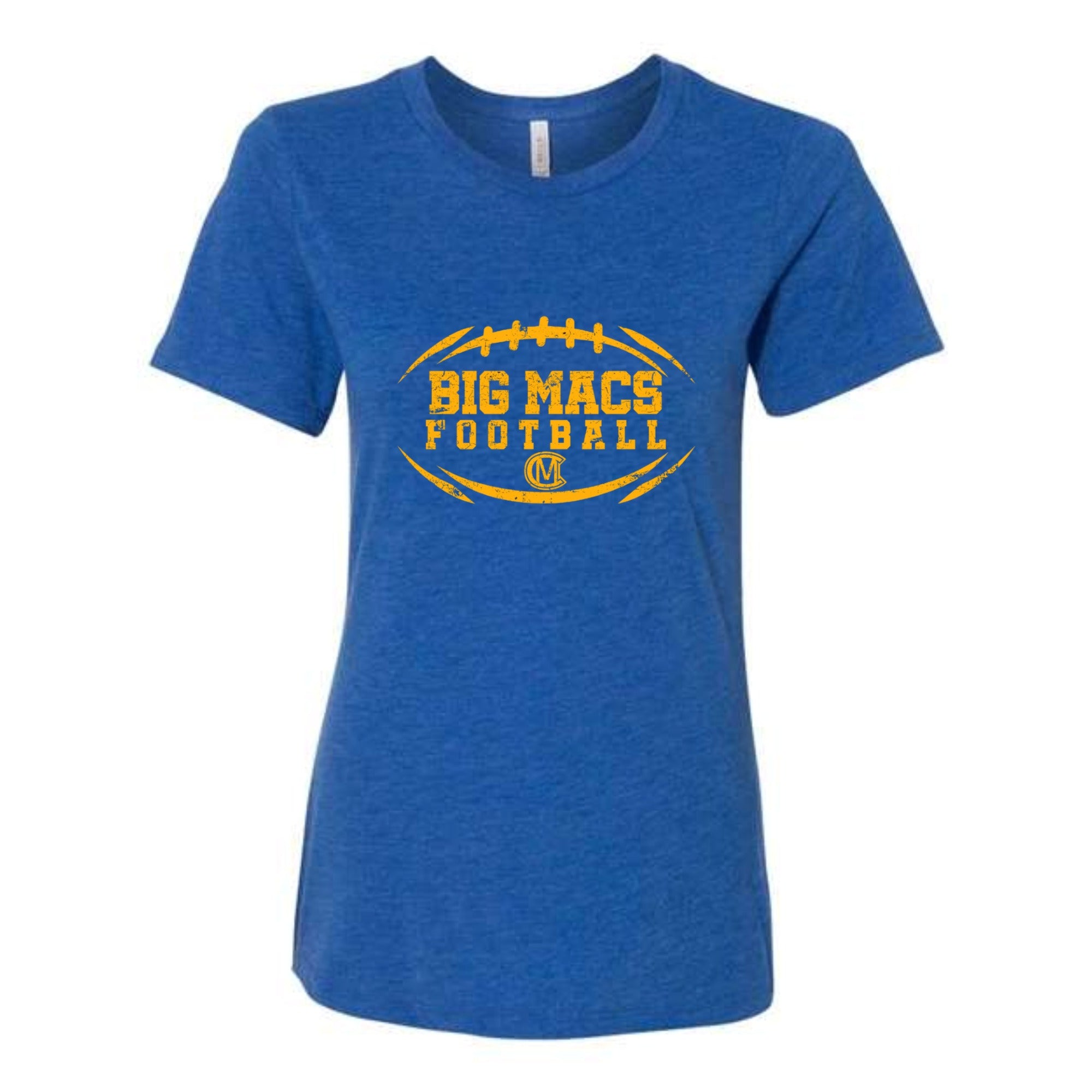 Canon Mac Big Macs Football Women's Tri-blend Relaxed Fit Tee