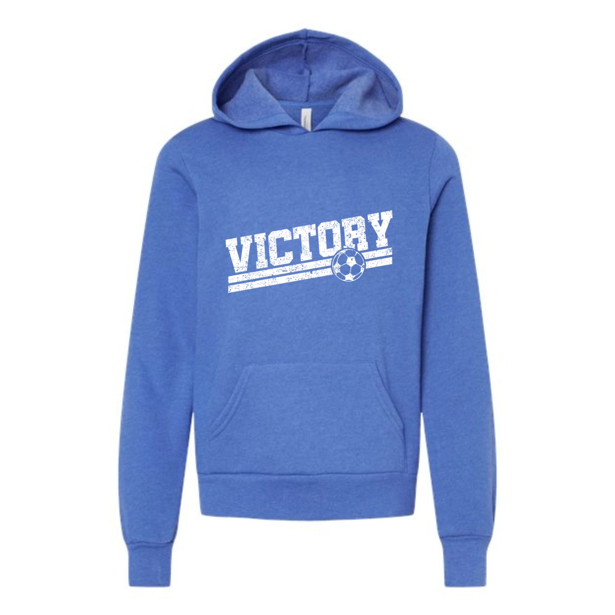 Victory Slant Youth Fleece Hooded Sweatshirt