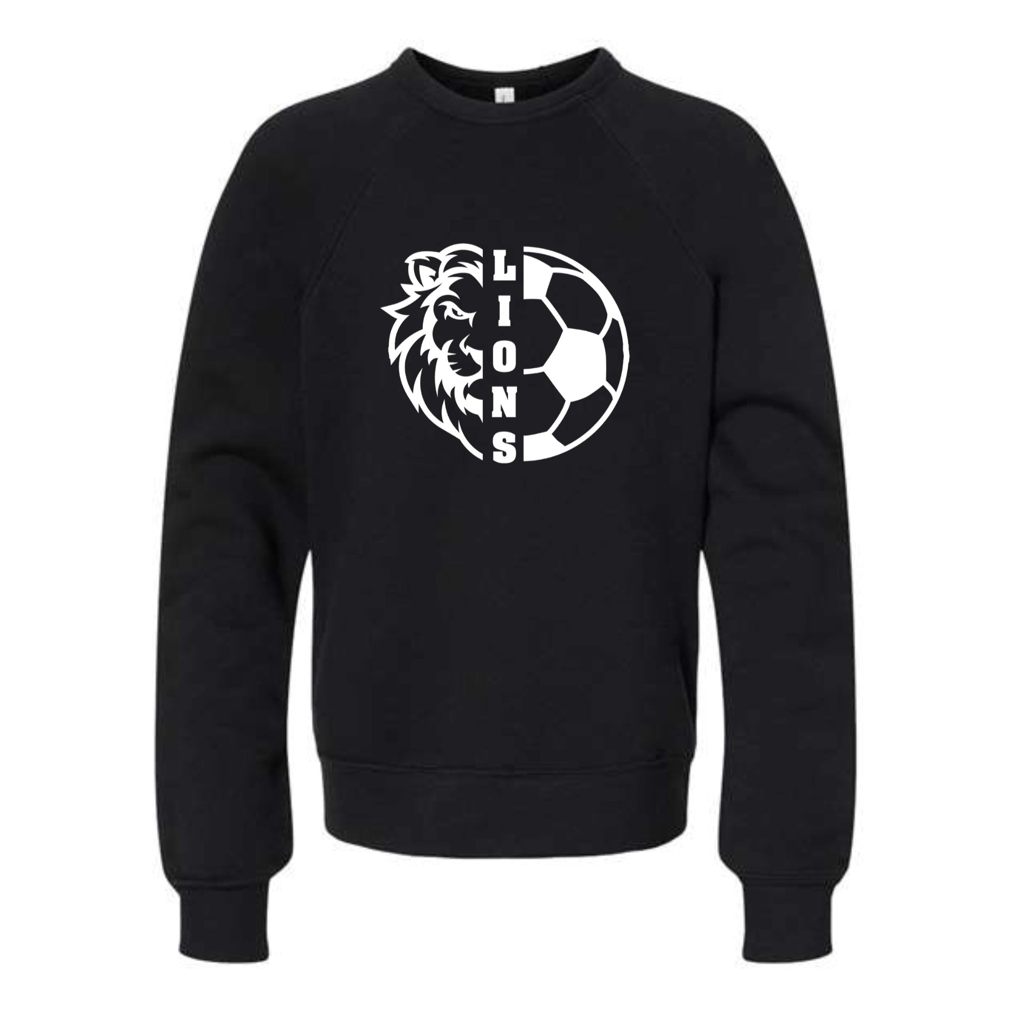 South Fayette Soccer Lion Youth Fleece Crewneck Sweatshirt