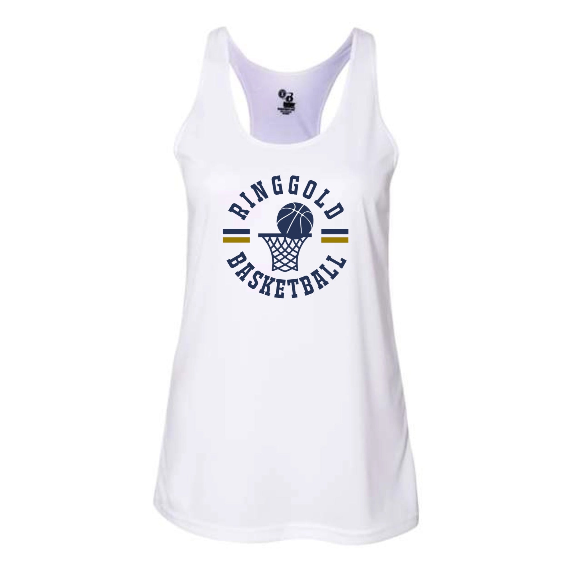 Ringgold Basketball Sublimation Women's Performance Racerback Tank