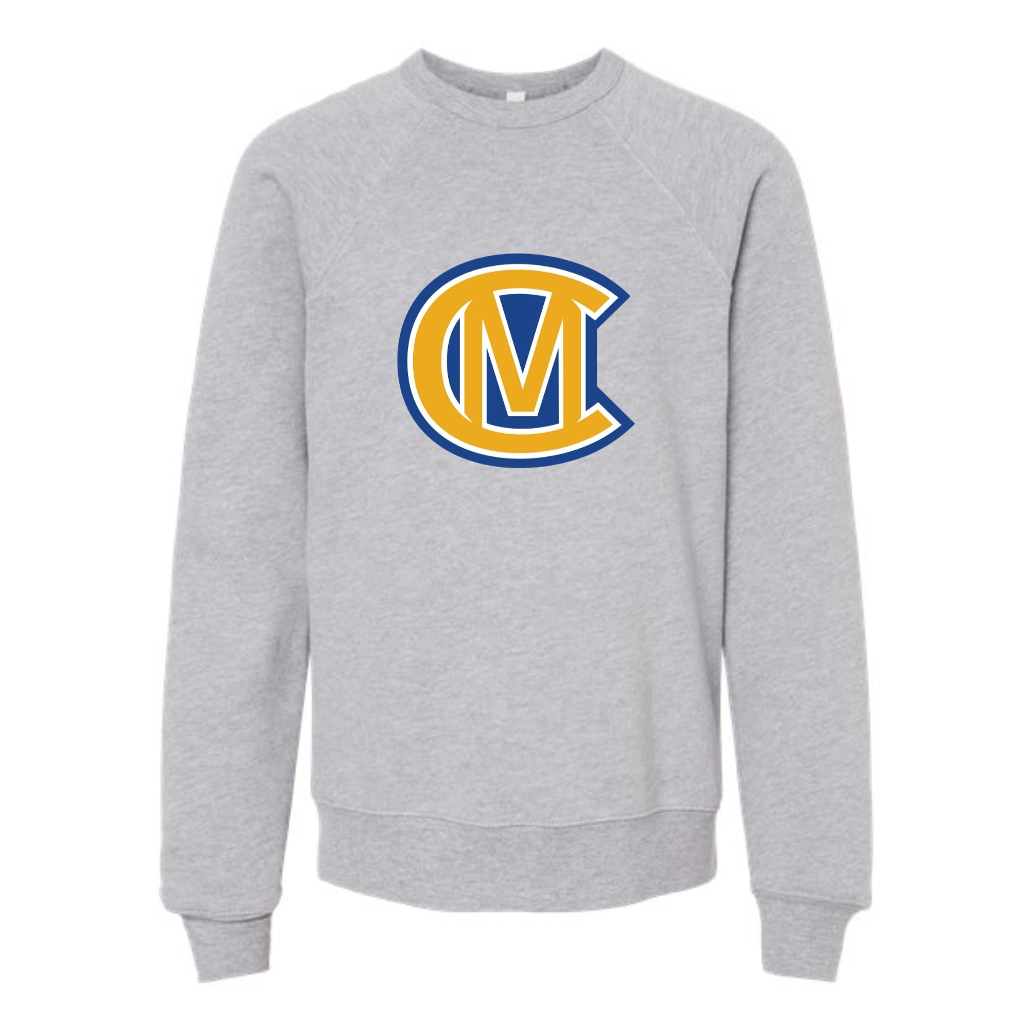 Canon Mac CM Logo Youth Fleece Crewneck Sweatshirt