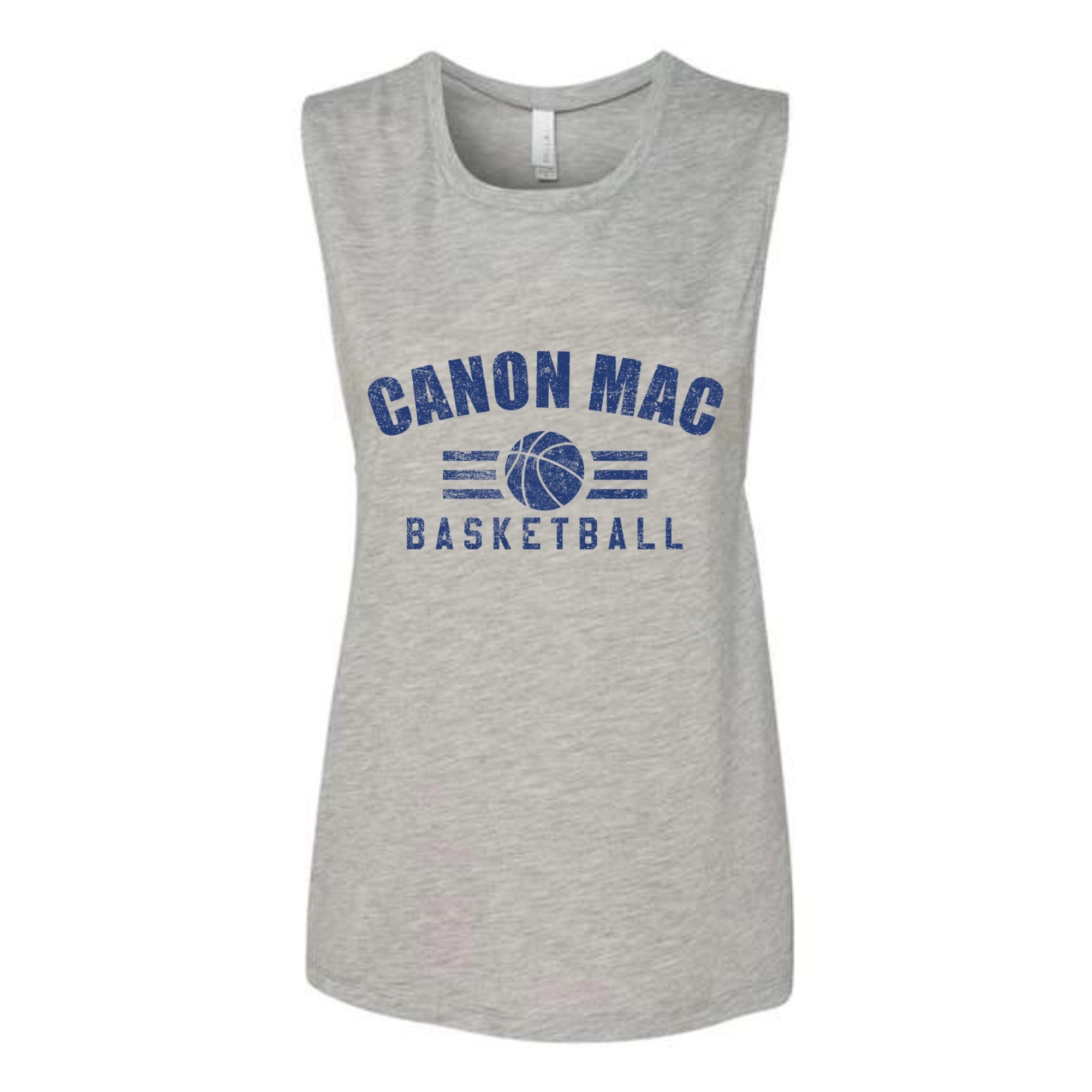 Canon Mac Basketball Bold Women's Flowy Muscle Tank