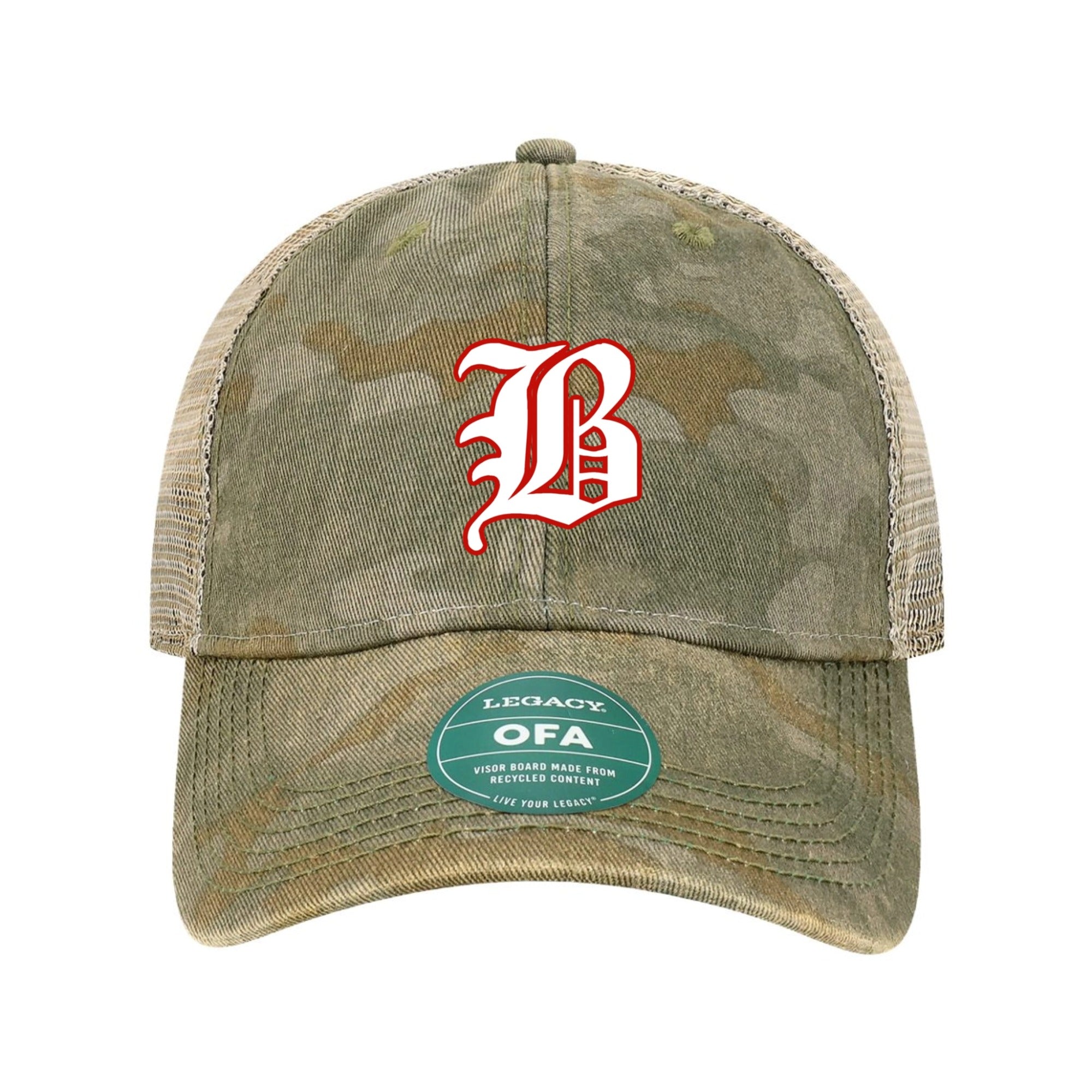 Beadling B Red Old Favorite Trucker Hat