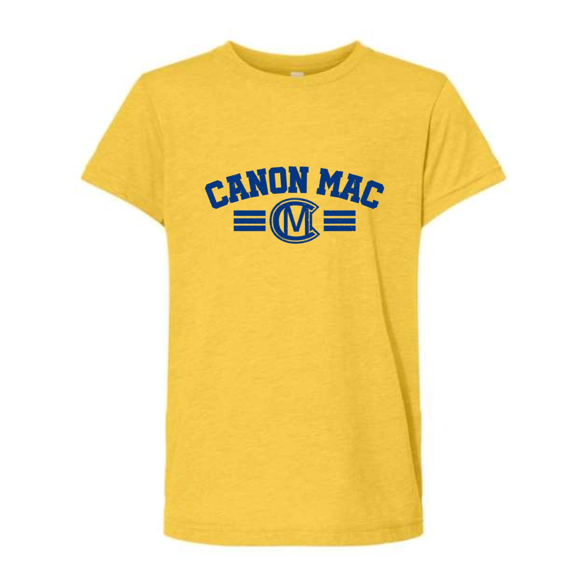 Canon Mac Bold Royal Youth Tri-blend Tee