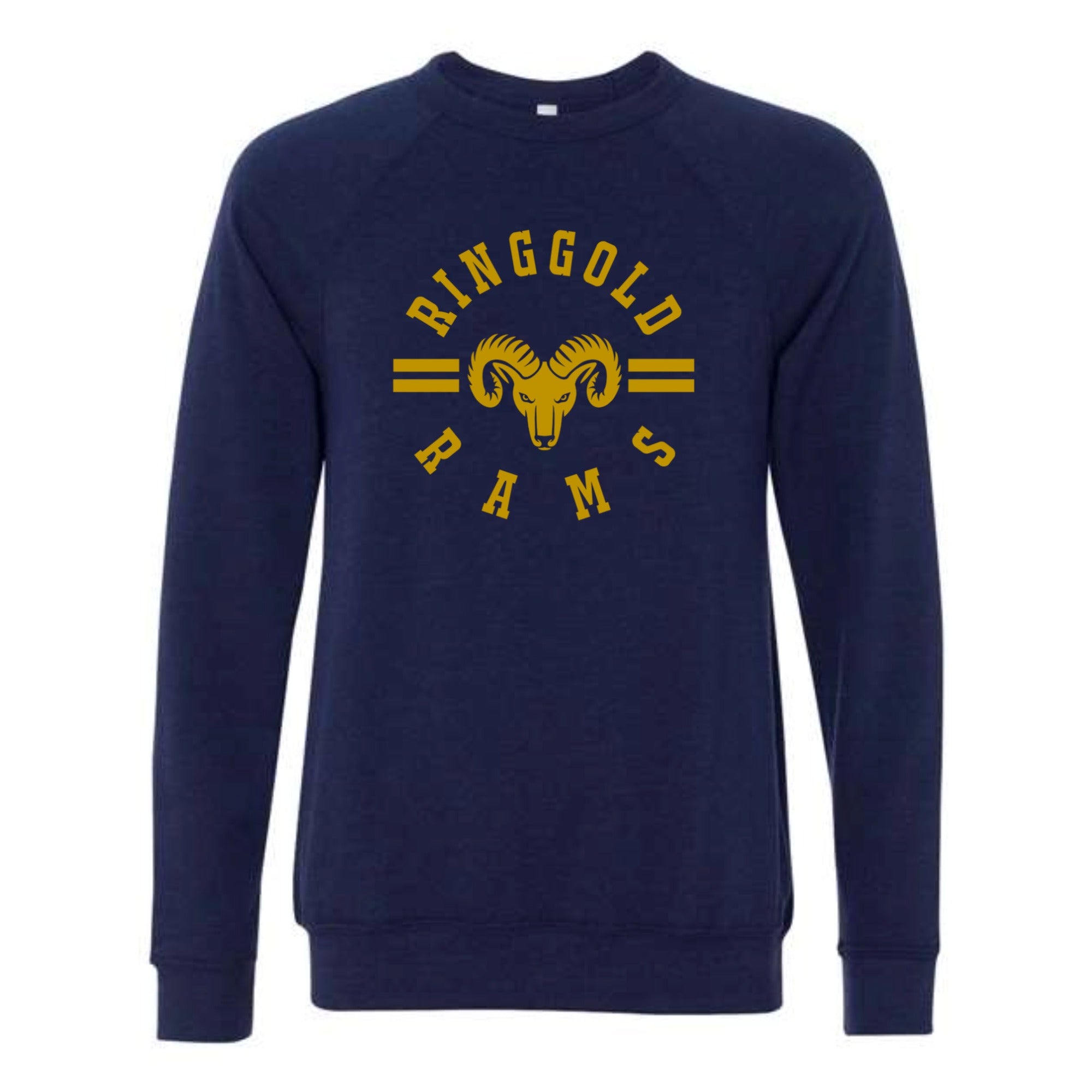 Ringgold Circle Unisex Fleece Crewneck Sweatshirt