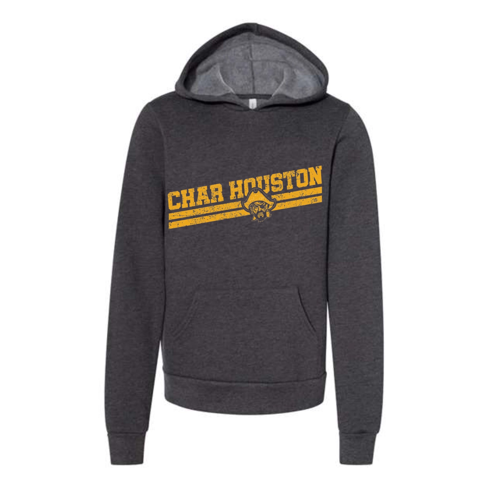 Chartiers Houston Slant Youth Fleece Hooded Sweatshirt