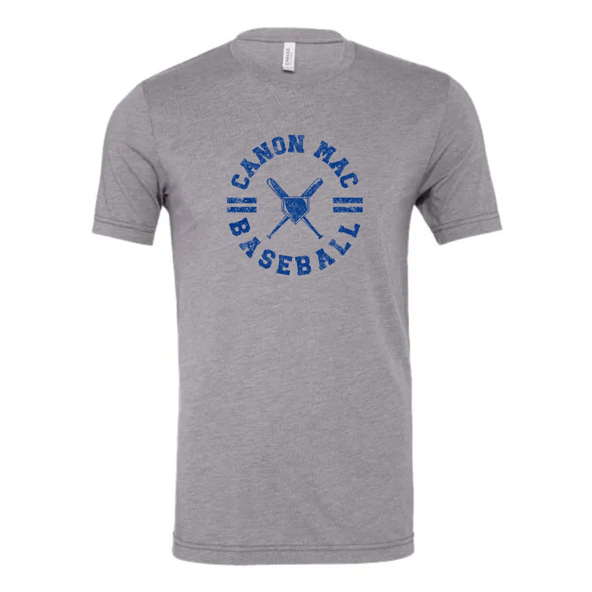 Canon Mac Baseball Circle Tri-blend Unisex Tee